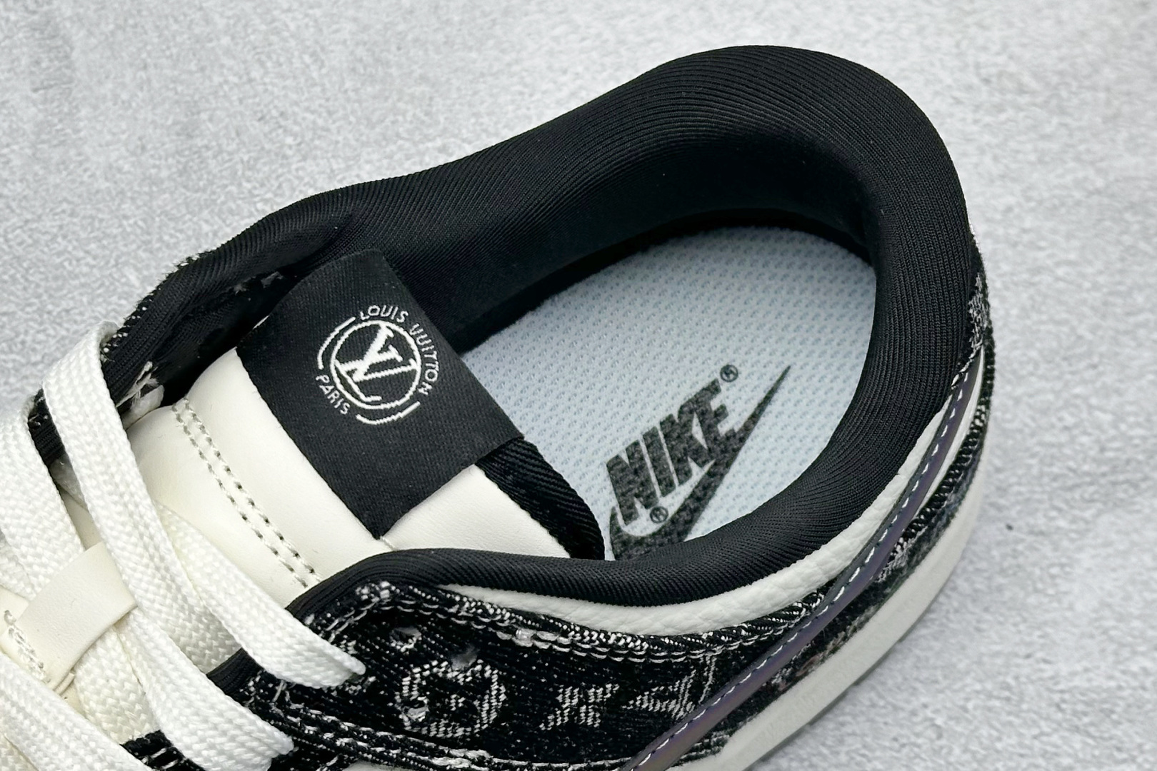 280 SC版Nike SB Dunk Low LV联名 黑镭射渐变 低帮休闲板鞋  SC0601-451
