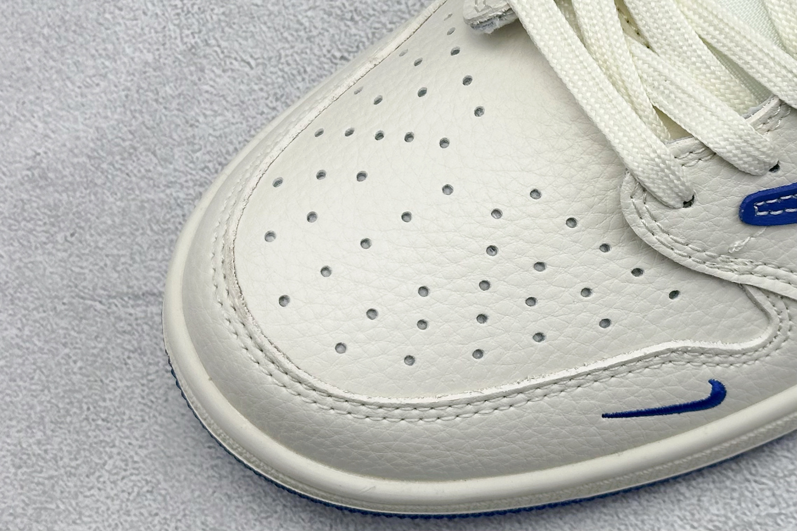280 SC版Travis Scott x Fragment Design x Air Jordan 1 Low SP AJ1 乔1 LV联名 白蓝花饰 低帮文化休闲板鞋  LD2028-042