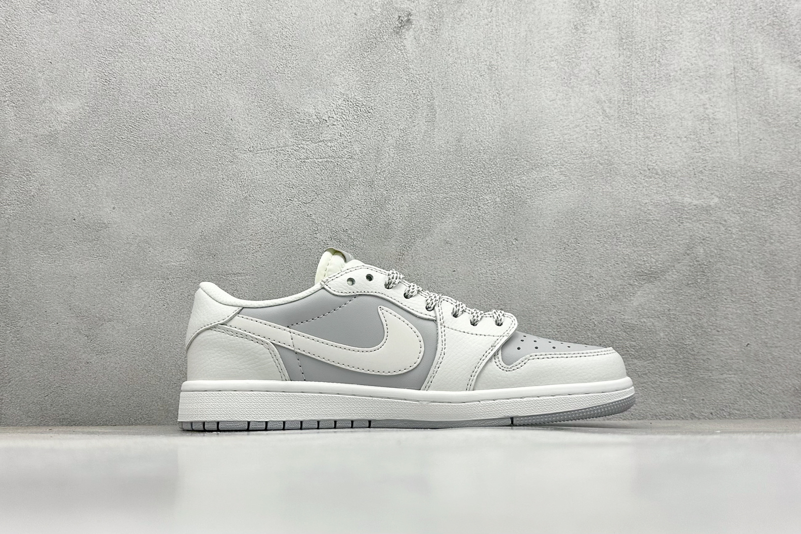 280 XC版Travis Scott x Fragment Design x Air Jordan 1 Low SP AJ1 乔1 OFF联名 星光灰 低帮文化休闲板鞋 DZ5899-009