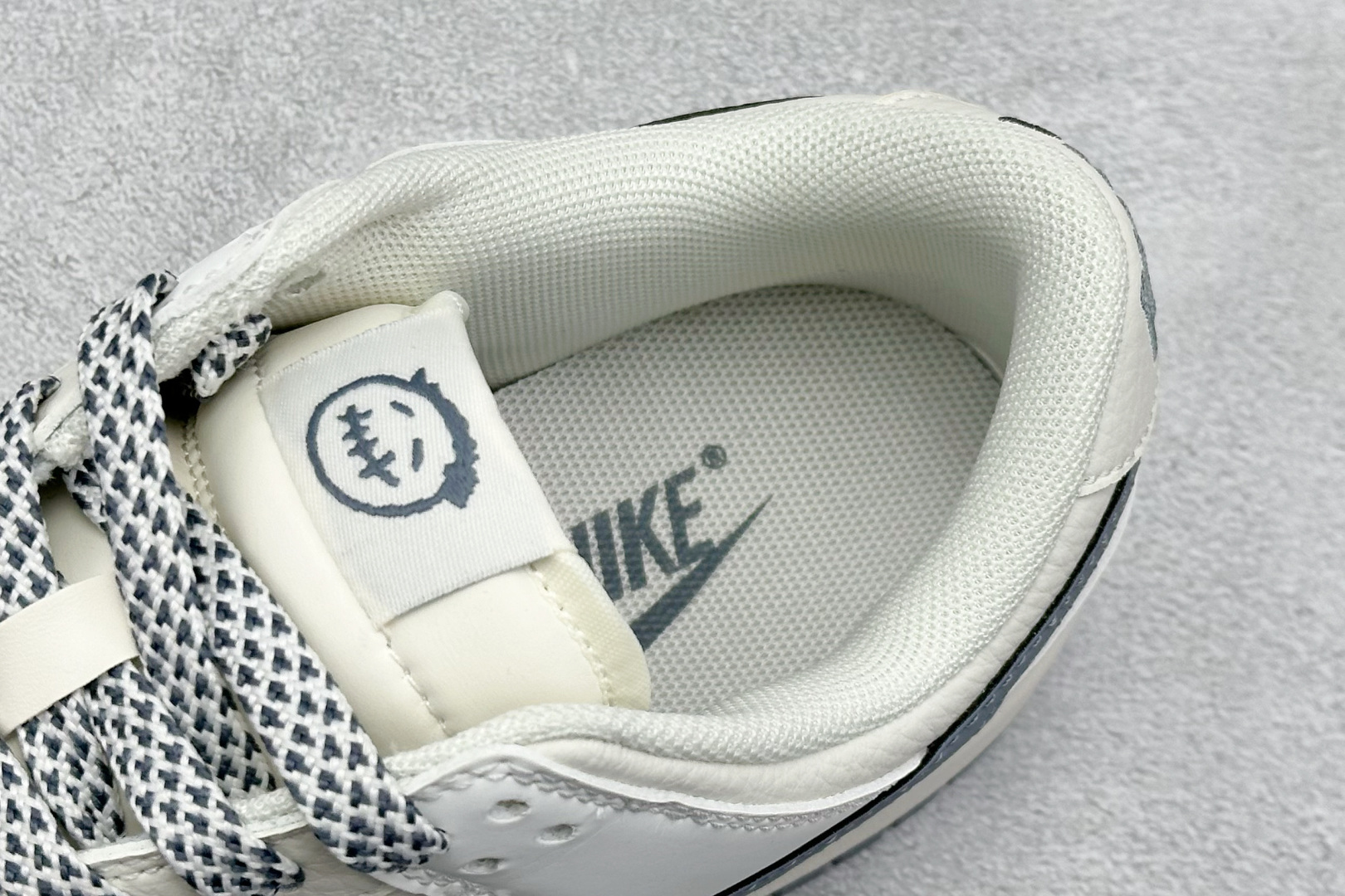 280 XC版Nike SB Dunk Low 灰勾鬼脸 周年高端定制 低帮休闲板鞋 CS1688-120