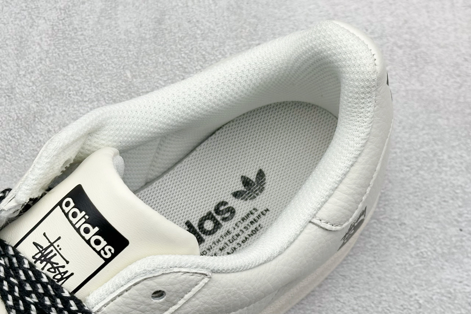 220 AD Originals Superstar x Stussy 白黑 SD6816