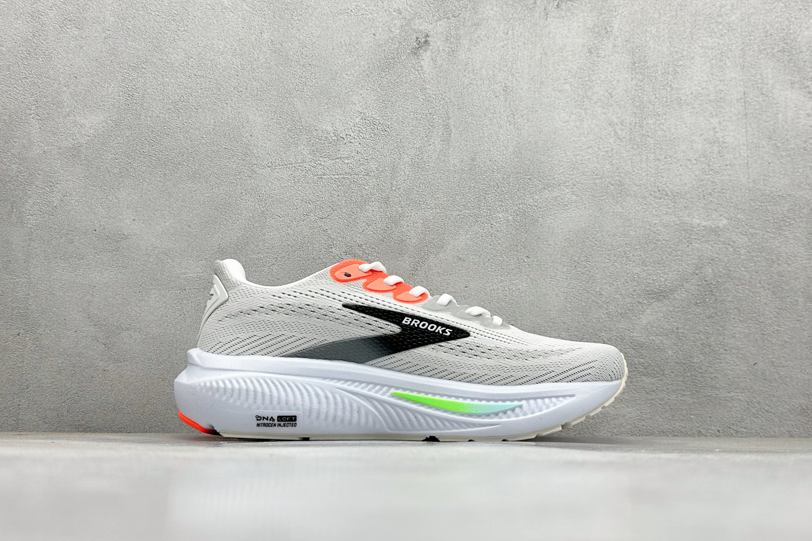 180 CK版Brooks布鲁克斯 Gho 17 网面时尚 网布耐磨透气低帮休闲跑步鞋 110442 1D 112