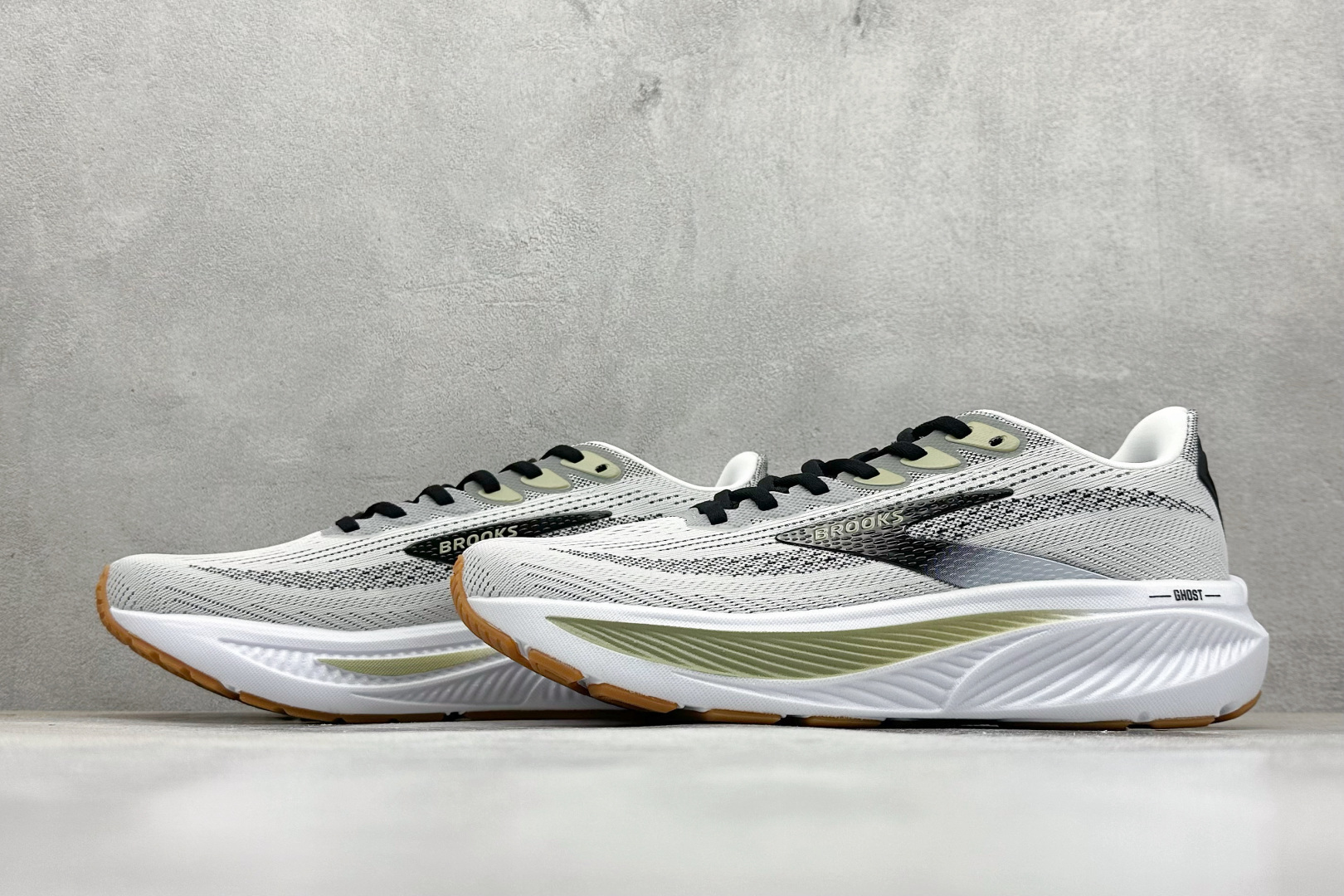 180 CK版Brooks布鲁克斯 Gho 17 网面时尚 网布耐磨透气低帮休闲跑步鞋 110442 1D 191