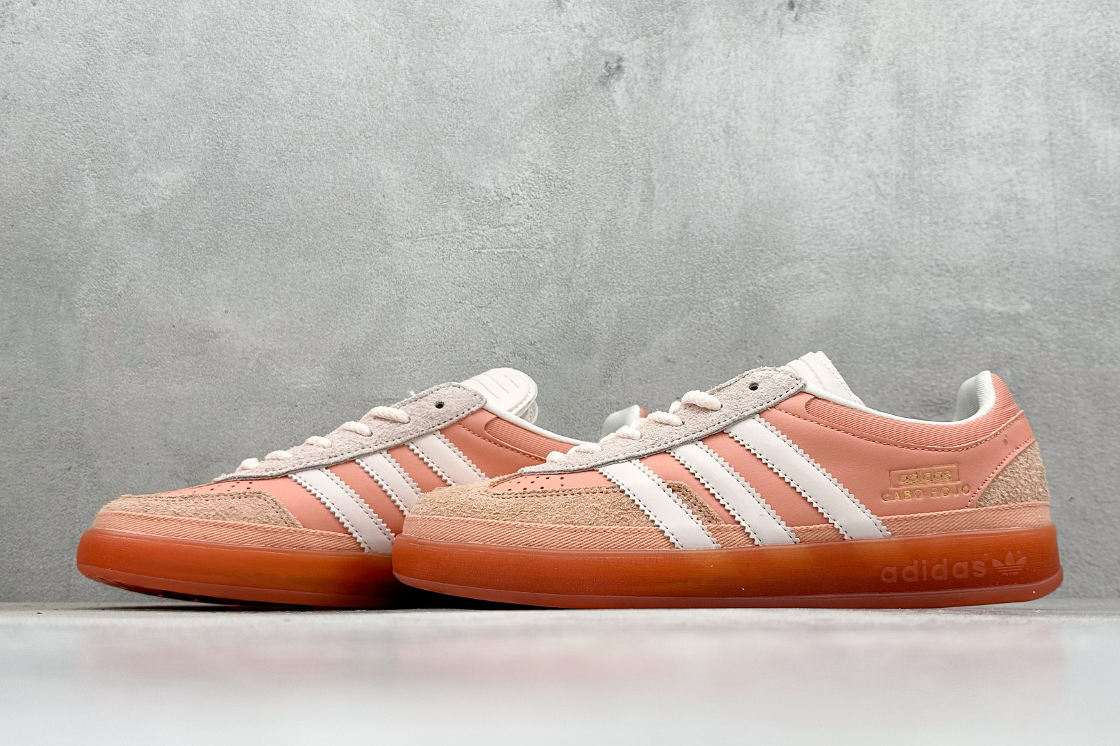 170 Bad Bunny x Adidas Gazelle Indoor 联名款 三叶草复古休闲防滑耐磨低帮板鞋 JS5052