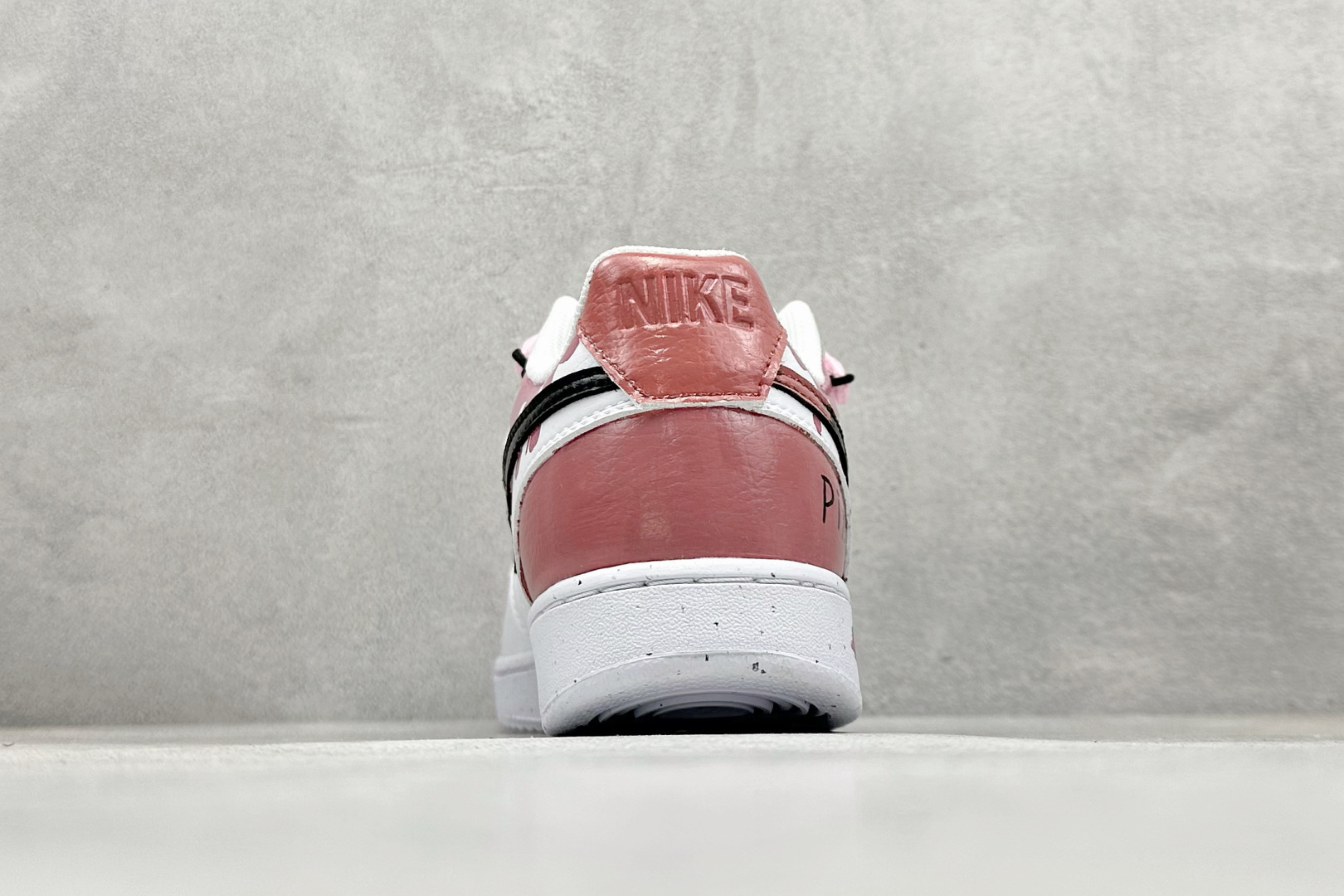 Nike Court Vision Low 定制涂鸦绑带 校园风低帮复古篮球板鞋 DH3158-101