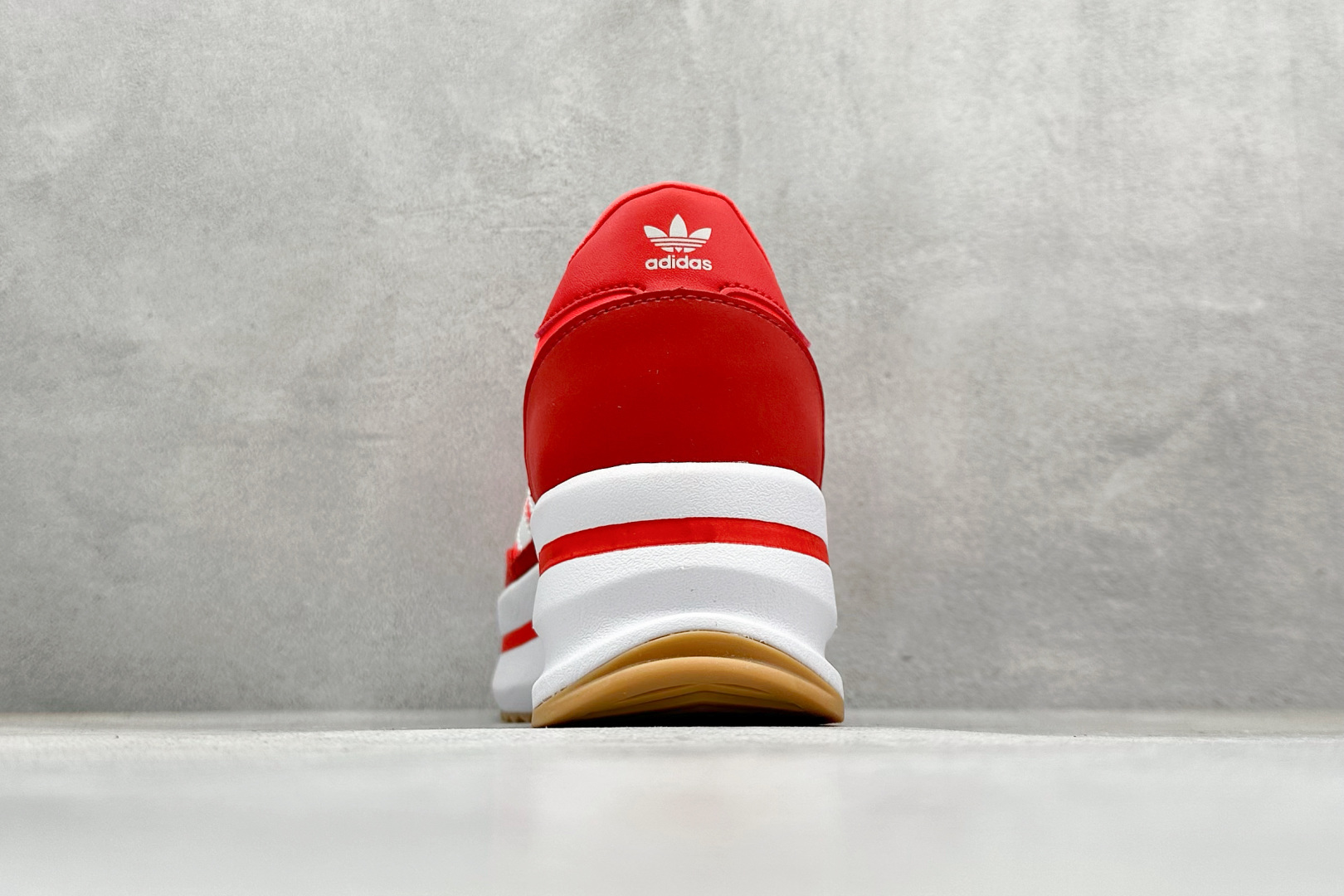 200 Adidas Originals SL 72 Stack Shoes 阿迪条纹撞色厚底低帮生活休闲鞋 JR0915