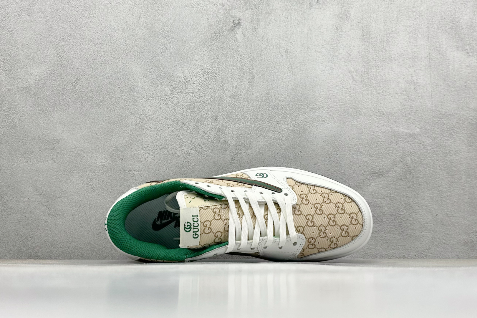 XC版Travis Scott x Nike Air Jordan 1 Low x GUCCI Air Jordan 1 Low 反转白棕绿倒钩 DZ5899-003-Top High Quatity Cheap Sneakers Fashion Clothing Clothes Bags handbags Shoes of all Brand wholesale With The best Quality And Beautiful Price from China Factory Chinese suppliers wholesaler seller XC版Travis Scott x Nike Air Jordan 1 Low x GUCCI Air Jordan 1 Low 反转白棕绿倒钩 DZ5899-003