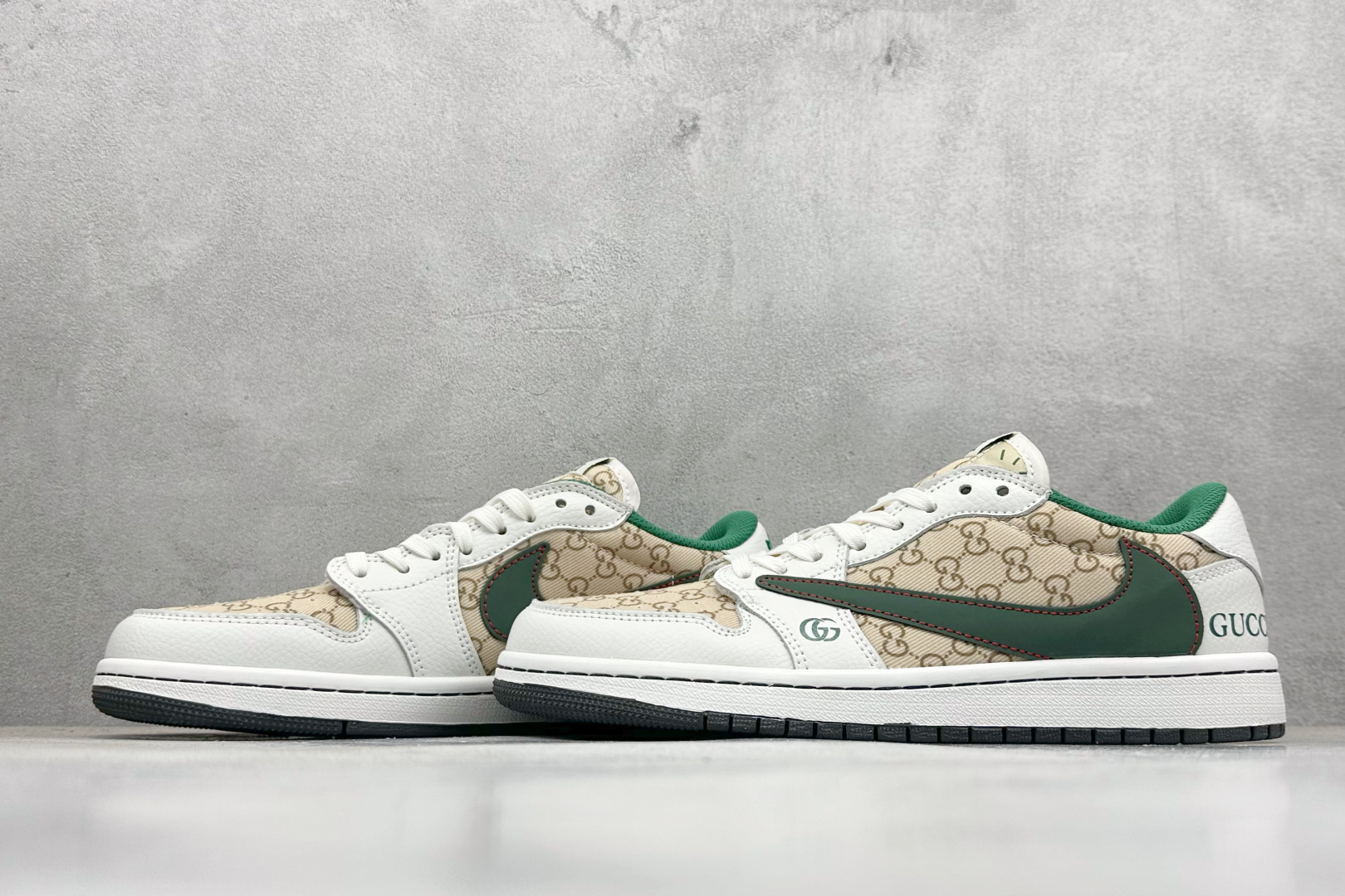 XC版Travis Scott x Nike Air Jordan 1 Low x GUCCI Air Jordan 1 Low 反转白棕绿倒钩 DZ5899-003-Top High Quatity Cheap Sneakers Fashion Clothing Clothes Bags handbags Shoes of all Brand wholesale With The best Quality And Beautiful Price from China Factory Chinese suppliers wholesaler seller XC版Travis Scott x Nike Air Jordan 1 Low x GUCCI Air Jordan 1 Low 反转白棕绿倒钩 DZ5899-003