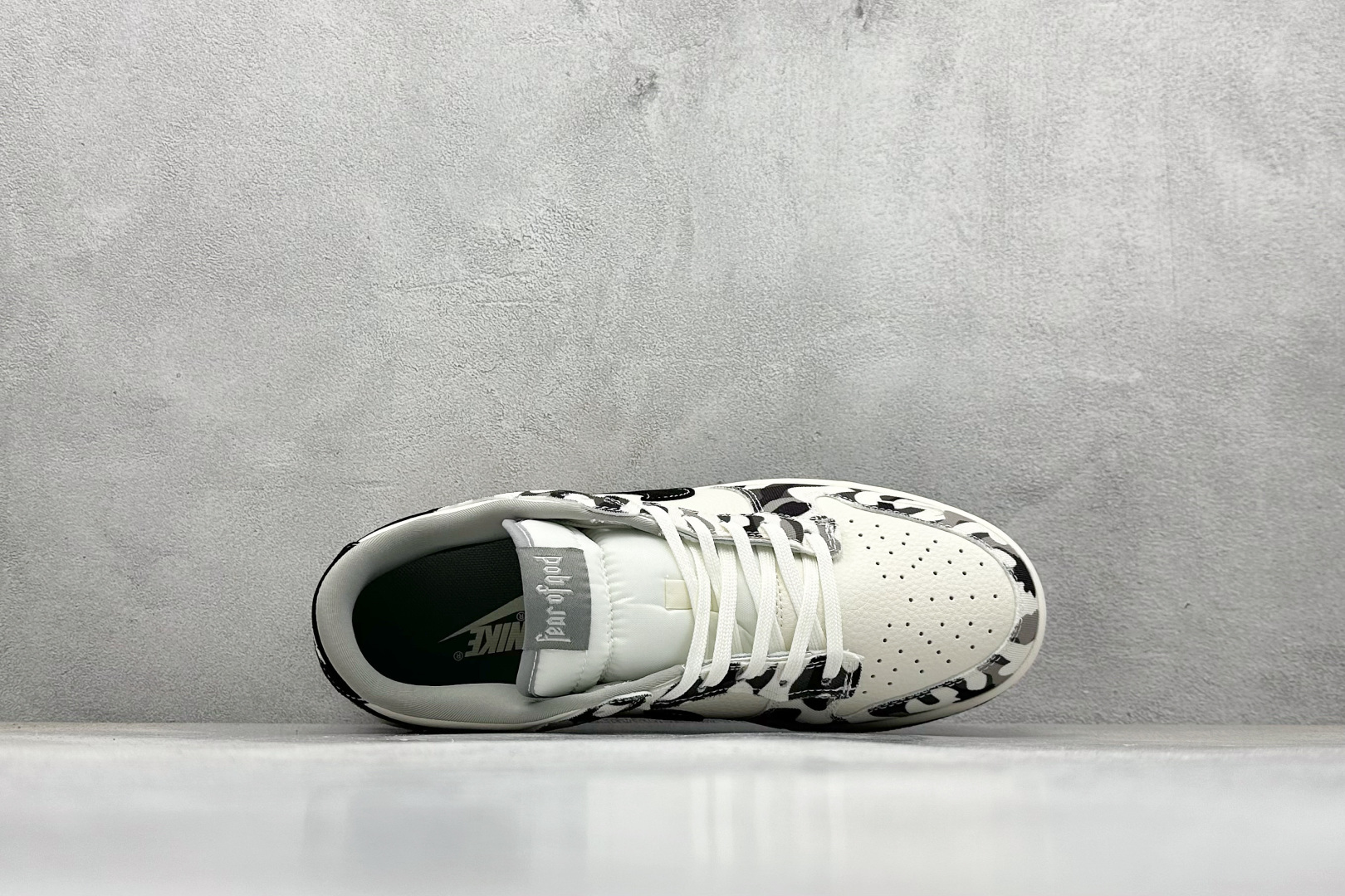 XC版Nike SB Dunk Low 灰迷彩 周年高端定制 低帮休闲板鞋 SR2025-002