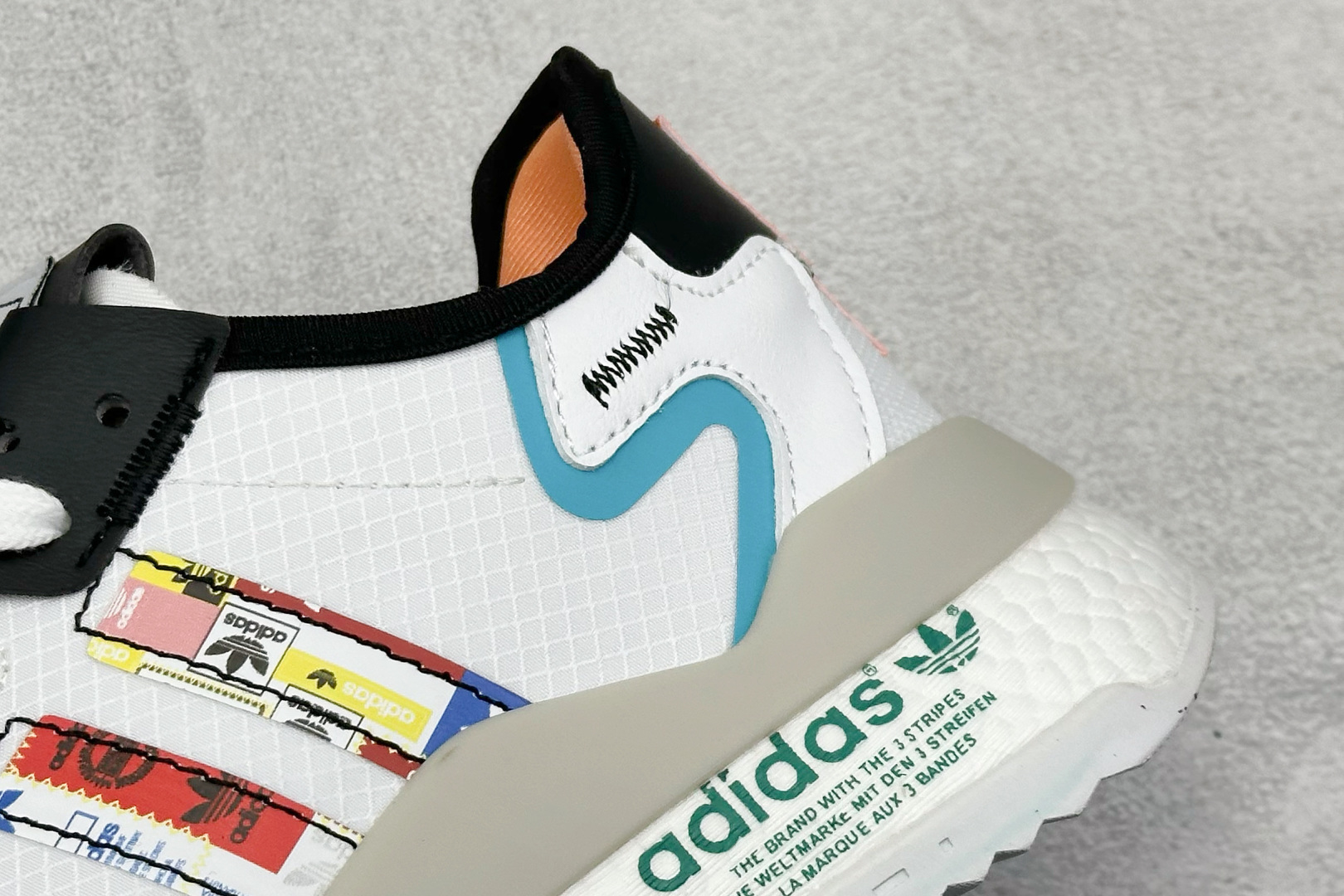 170 AD Originals Nite Jogger 三叶草夜行者复古休闲跑步鞋 FX3811