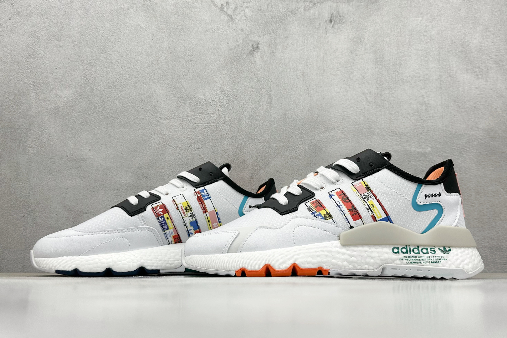 170 AD Originals Nite Jogger 三叶草夜行者复古休闲跑步鞋 FX3811