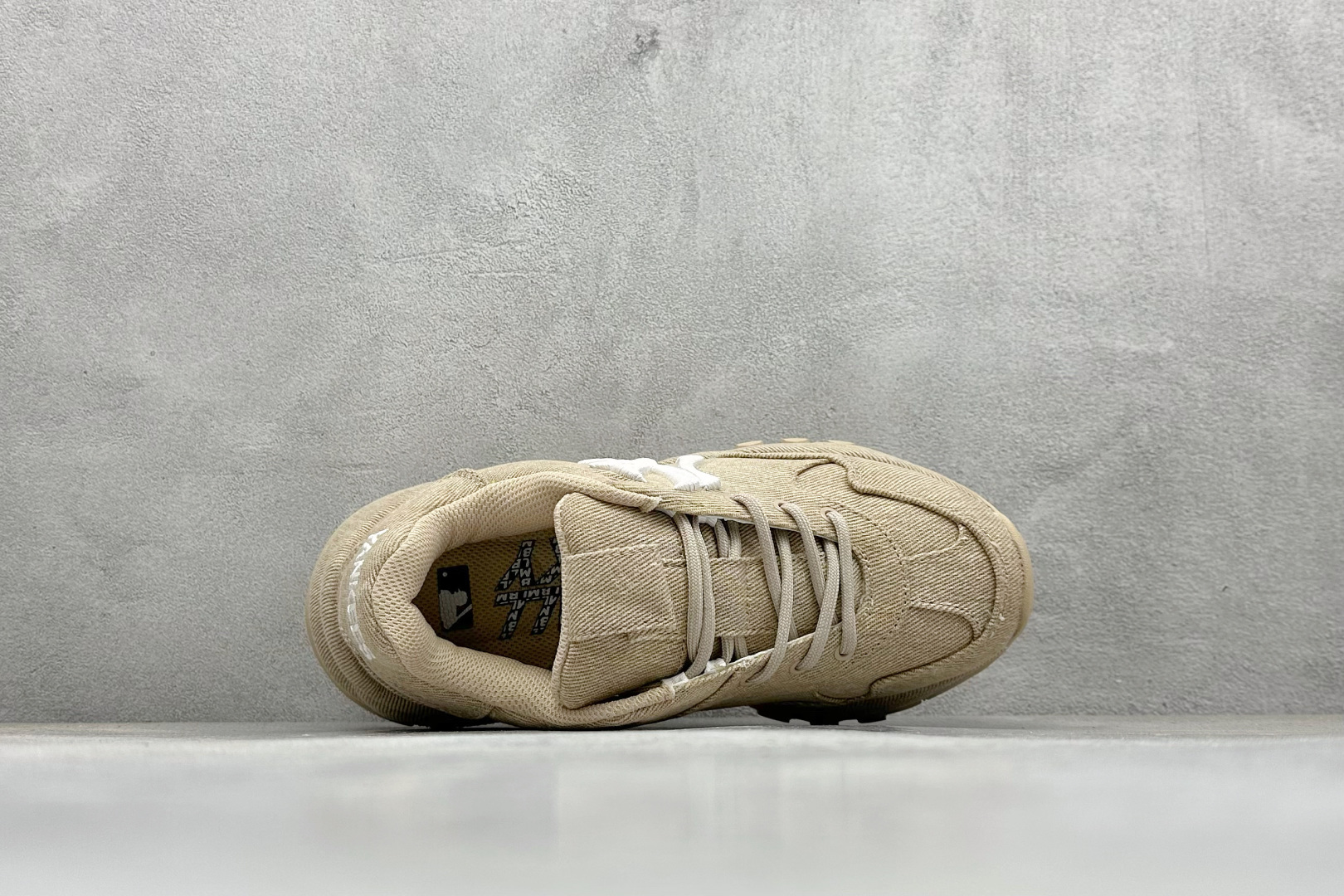 190 MLB BIGBALL CHUNKY VINTAGE CURSIVE 潮流百搭 厚底增高 牛仔舒适休闲鞋 防滑耐磨 低帮 老爹鞋 3ASHA025N