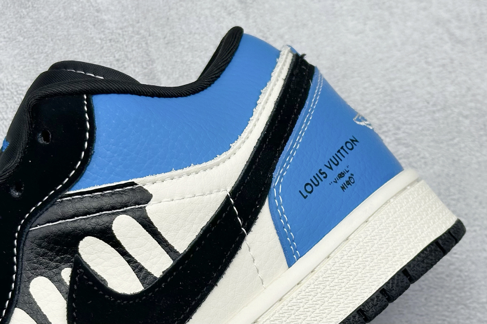 Air Jordan 1 Low LV联名 高端定制 低帮复古篮球鞋 QJ2025-001