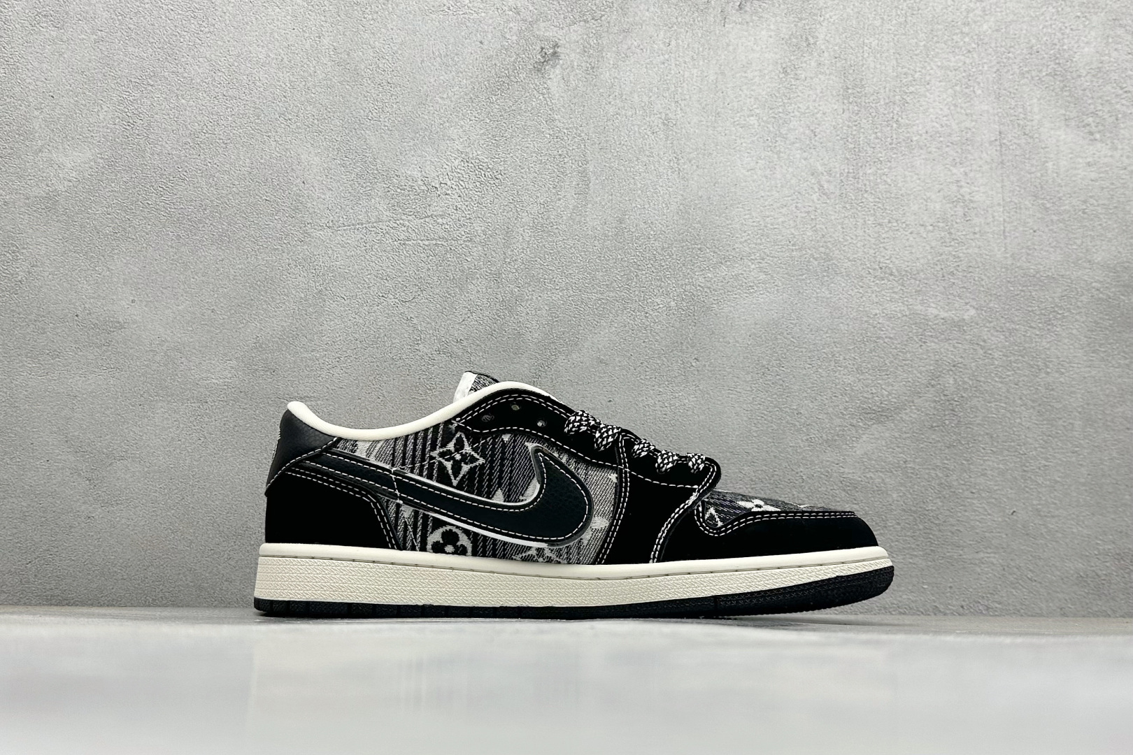 Air Jordan 1 Low AJ1 乔1 LV联名 高端定制 低帮复古篮球鞋 XS2025-063