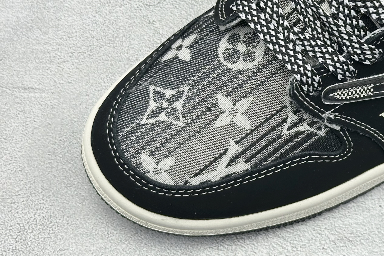 Air Jordan 1 Low AJ1 乔1 LV联名 高端定制 低帮复古篮球鞋 XS2025-063