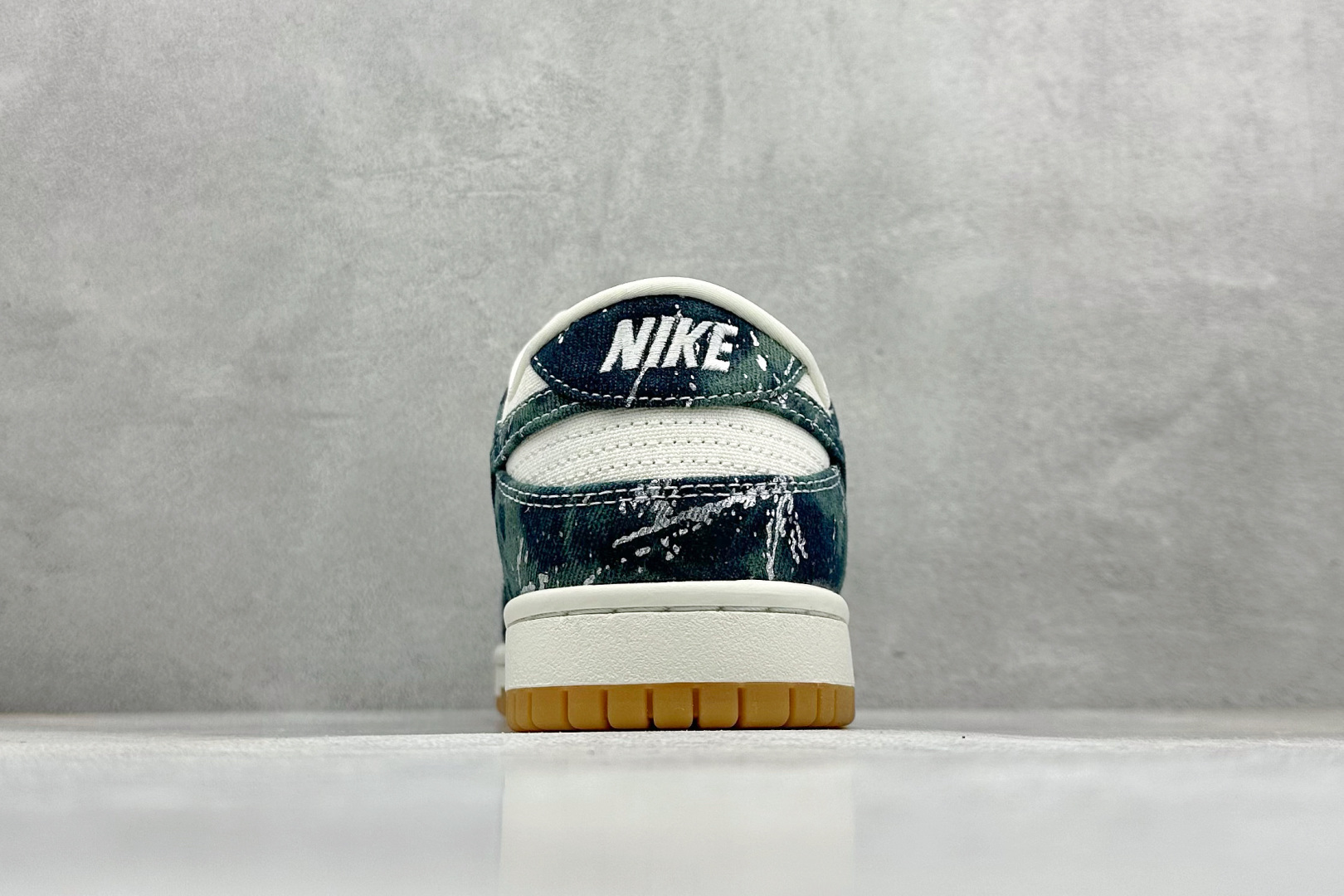 SC版Nike SB Dunk Low 军绿织布 高端定制 低帮休闲板鞋 SC0601-464