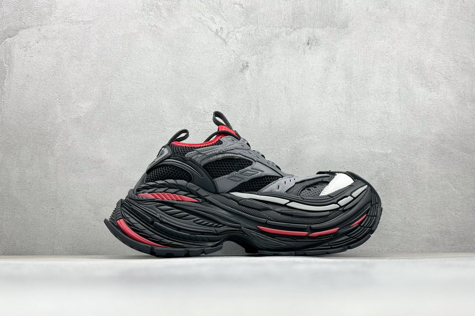 400 OK版Balenciaga巴黎世家 Platfo 厚底系带 老爹鞋 17代黑白红 灰红 821137 WPLTF 0325