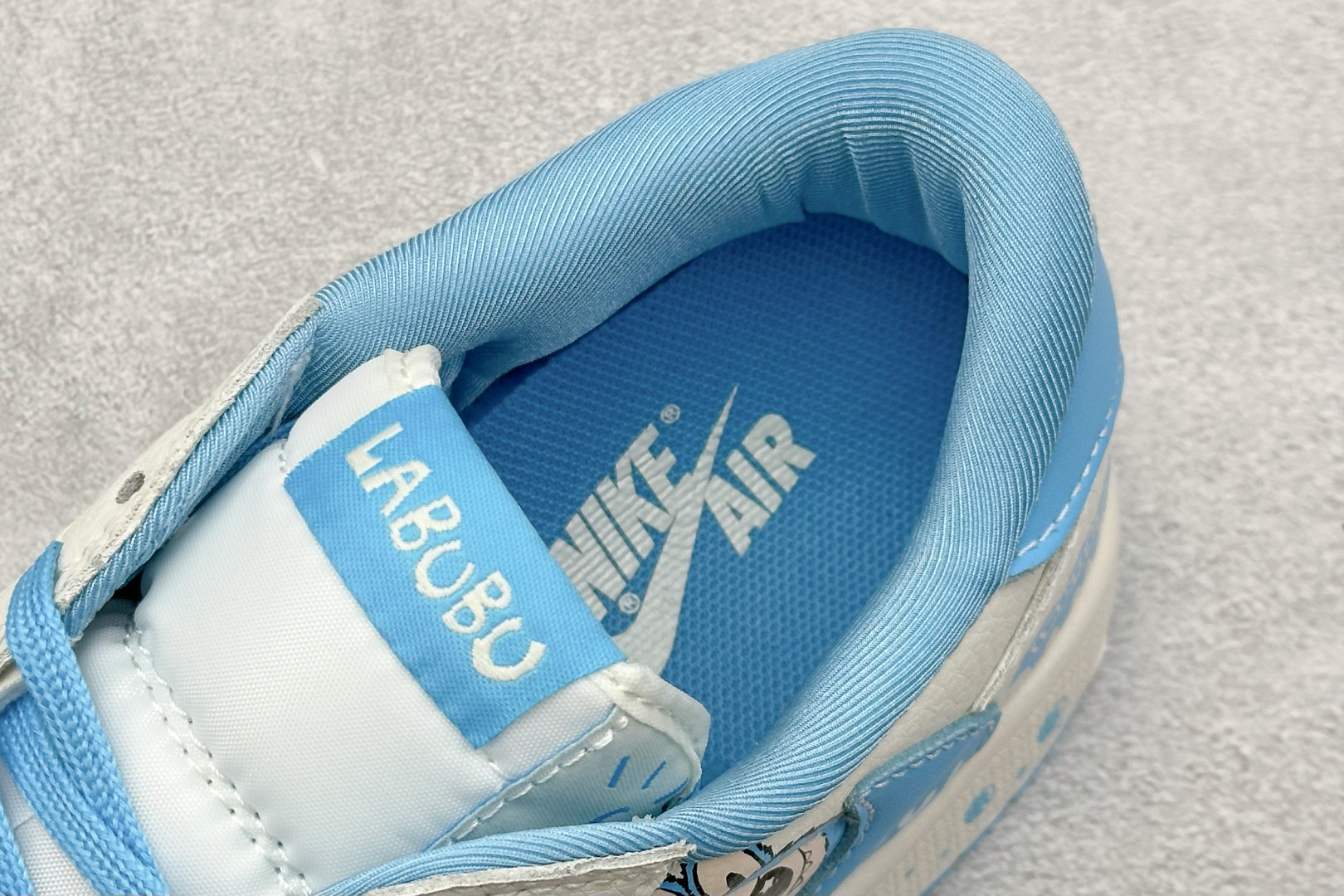 Travis Scott x Fragment Design x Air Jordan 1 Low SP AJ1 乔1 米蓝色 低帮文化休闲板鞋 JW1188-165