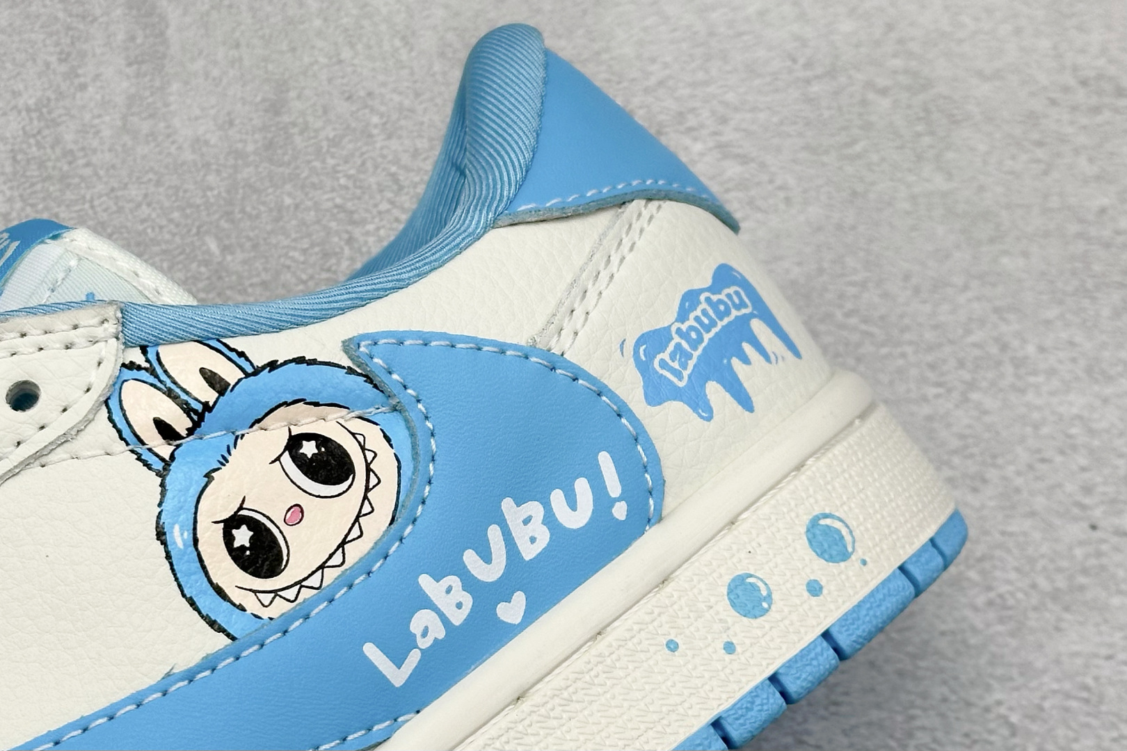 Travis Scott x Fragment Design x Air Jordan 1 Low SP AJ1 乔1 米蓝色 低帮文化休闲板鞋 JW1188-165