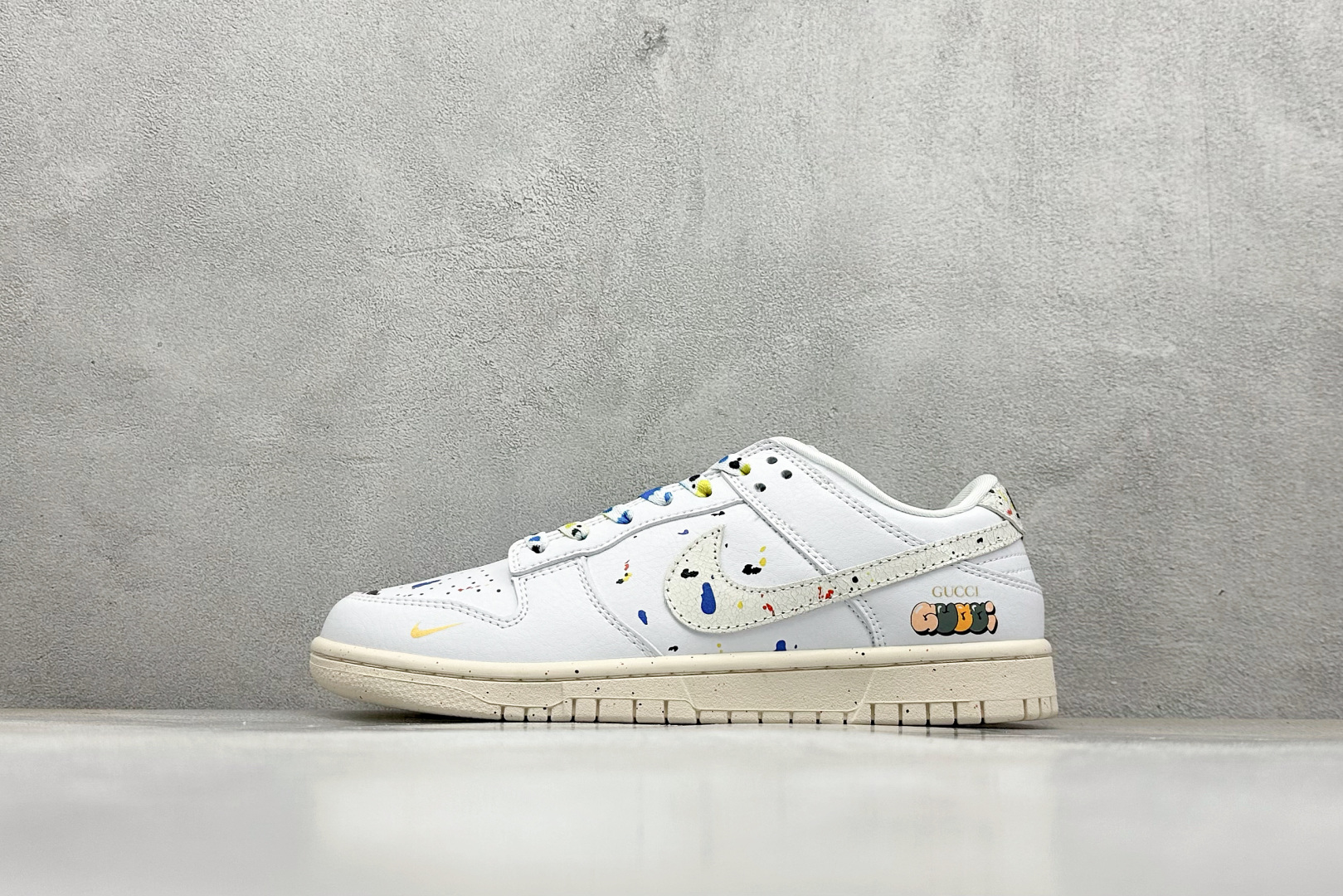 福利特价 【纯原】Nike SB Dunk Low 古驰联名 周年高端定制 低帮休闲板鞋 定制鞋盒 大厂