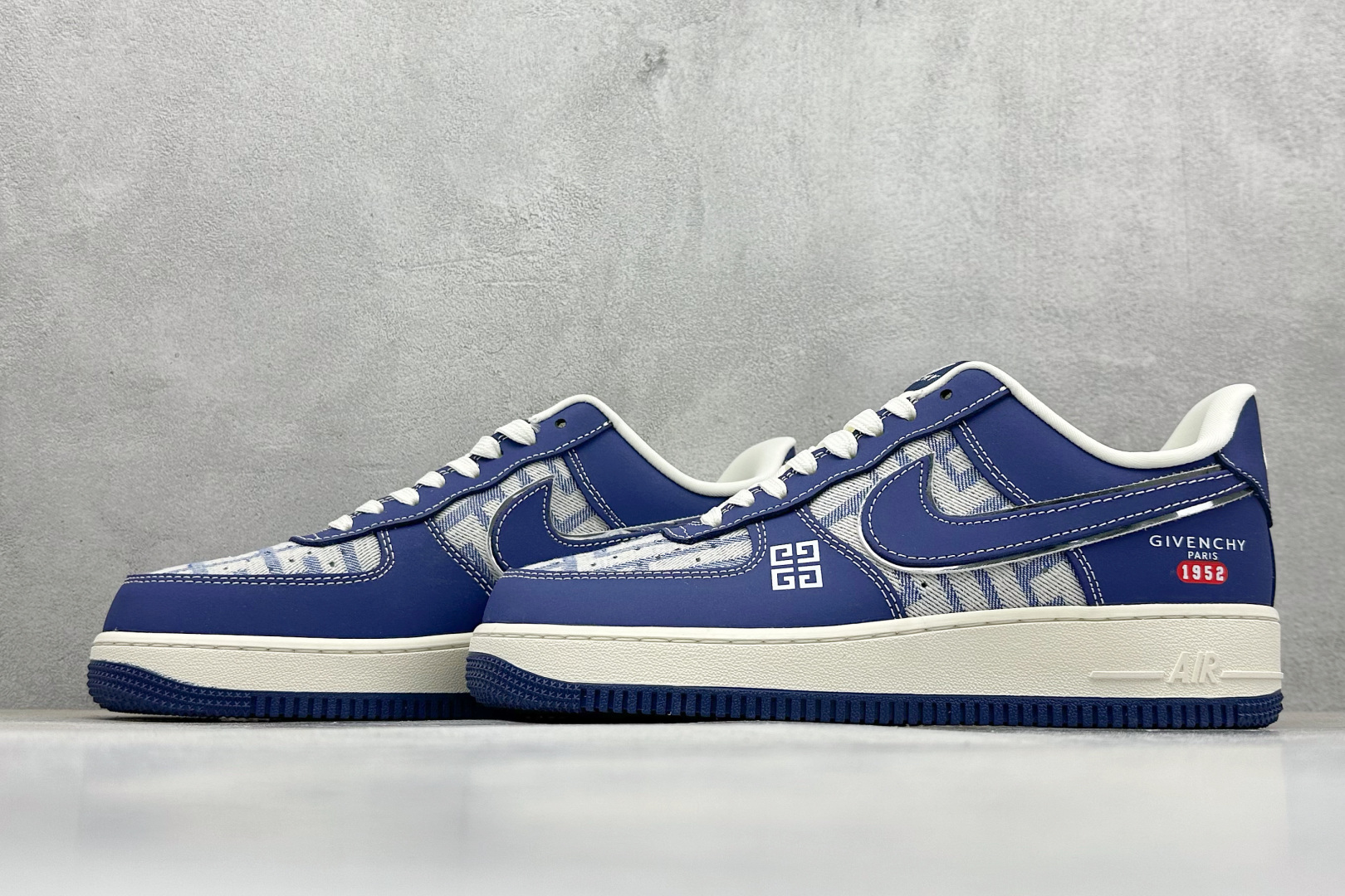 SC版Nike Air Force 1 Low 07 x GIVENCHY 蓝白 DK0188-087