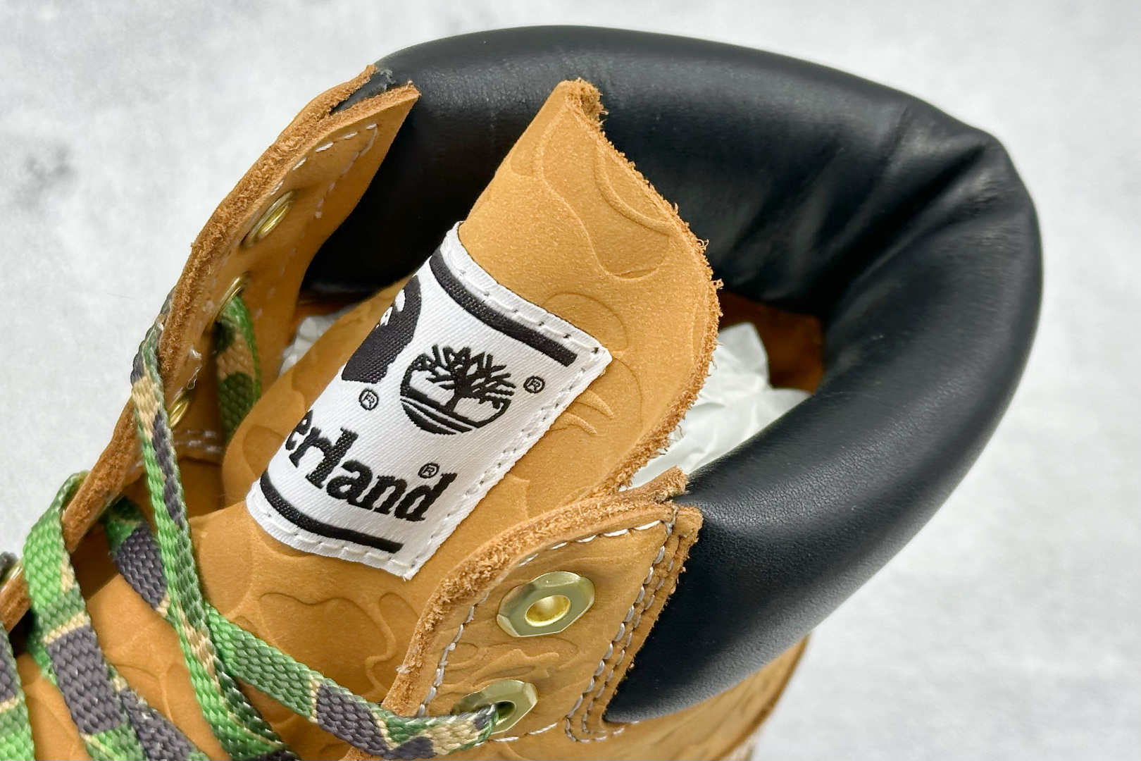 原装渠道联名 Timberland x Bape x Undefeated 添柏岚/天伯伦 猿人头 TB0A1R7Y231-High Quatity Cheap Brand wholesale wholesaler seller Clothes Bags handbags Sneakers Top Fashion Clothing Shoes from China Factory Chinese suppliers best Quality Beautiful Price 原装渠道联名 Timberland x Bape x Undefeated 添柏岚/天伯伦 猿人头 TB0A1R7Y231