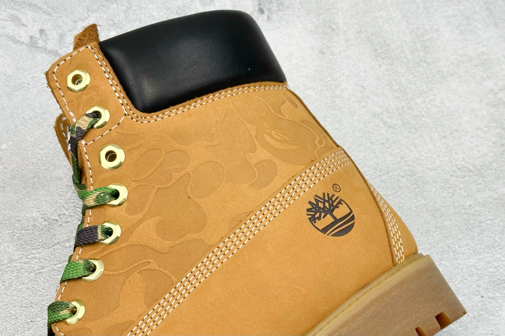 原装渠道联名 Timberland x Bape x Undefeated 添柏岚/天伯伦 猿人头 TB0A1R7Y231-High Quatity Cheap Brand wholesale wholesaler seller Clothes Bags handbags Sneakers Top Fashion Clothing Shoes from China Factory Chinese suppliers best Quality Beautiful Price 原装渠道联名 Timberland x Bape x Undefeated 添柏岚/天伯伦 猿人头 TB0A1R7Y231