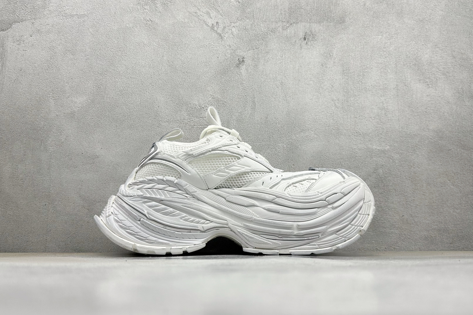 400 OK版Balenciaga巴黎世家 Platfo 厚底系带 老爹鞋 821137 WPLTF 0101