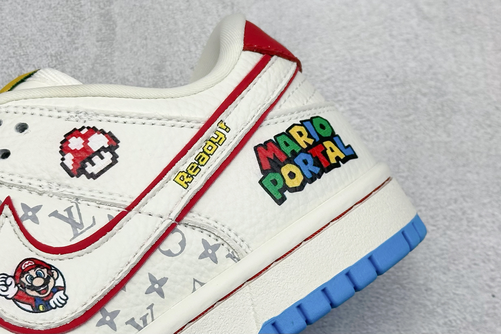 SC版Nike SB Dunk Low 马里奥 三方联名 高端定制 低帮休闲板鞋 SC0601-472