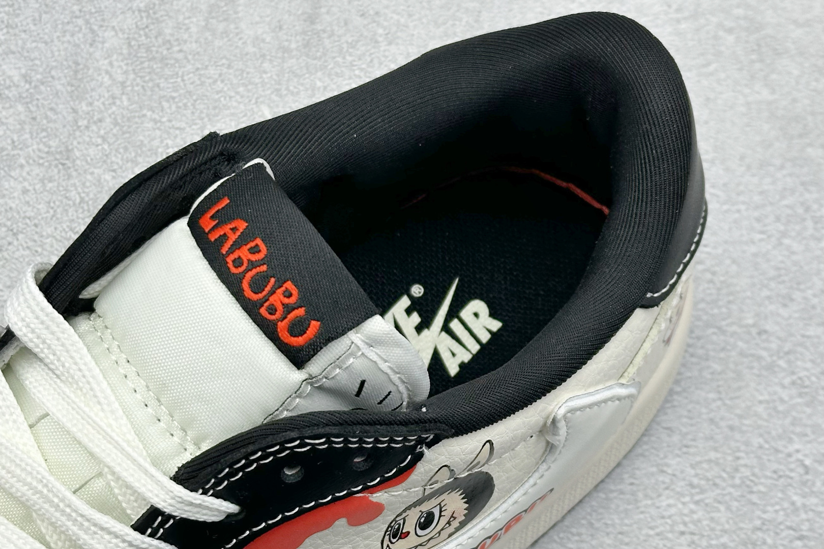 XC版Travis Scott x Fragment Design x Jordan Air Jordan 1 Low SP “黑泼墨拉布布” DZ5899-019