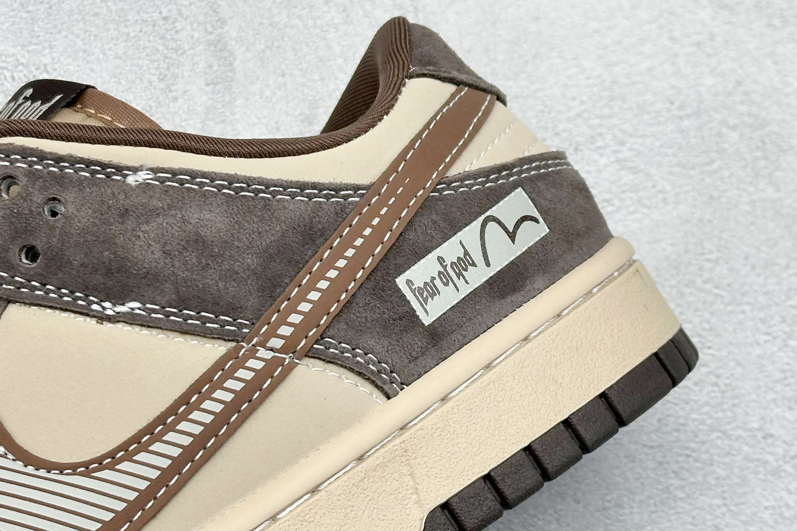 XC版Nike SB Dunk Low“ 灰棕” 周年高端定制 低帮休闲板鞋 DG2025-001