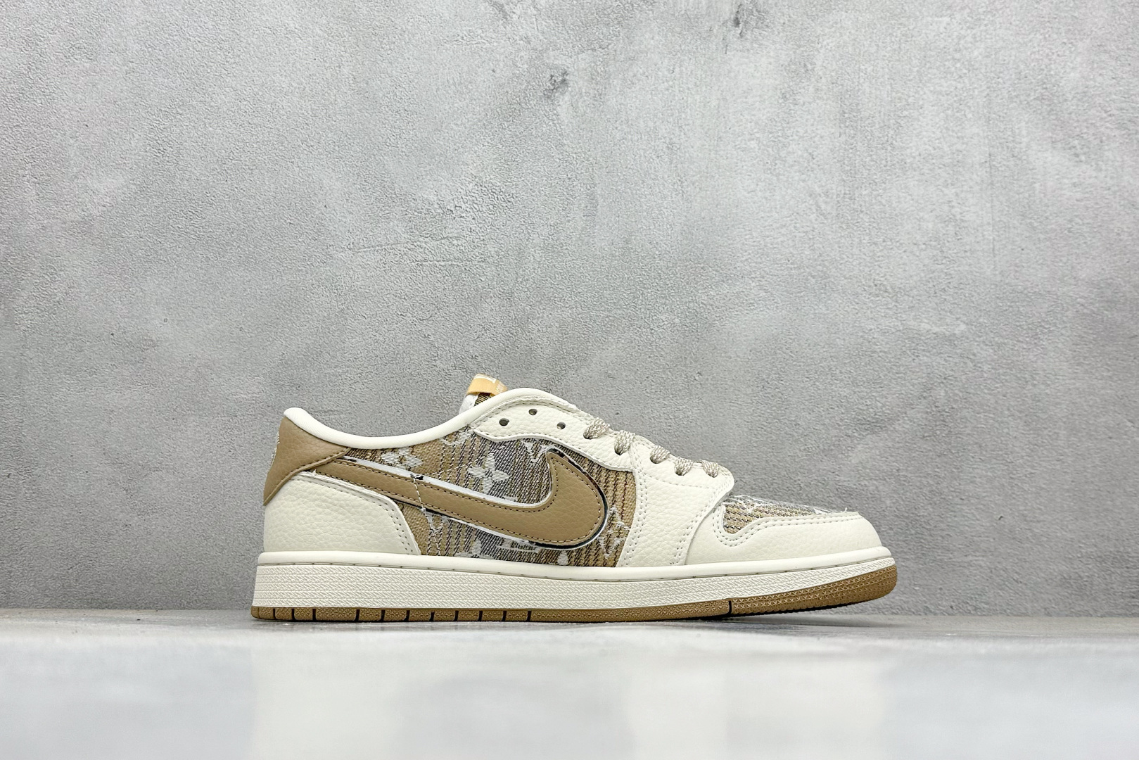 Fragment x Travis Scott LV Air Jordan 1 Low 三方联名倒钩 XS2025-065