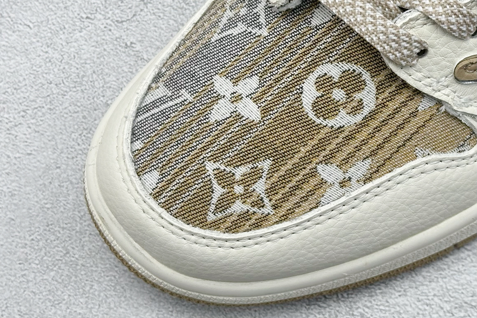 Fragment x Travis Scott LV Air Jordan 1 Low 三方联名倒钩 XS2025-065