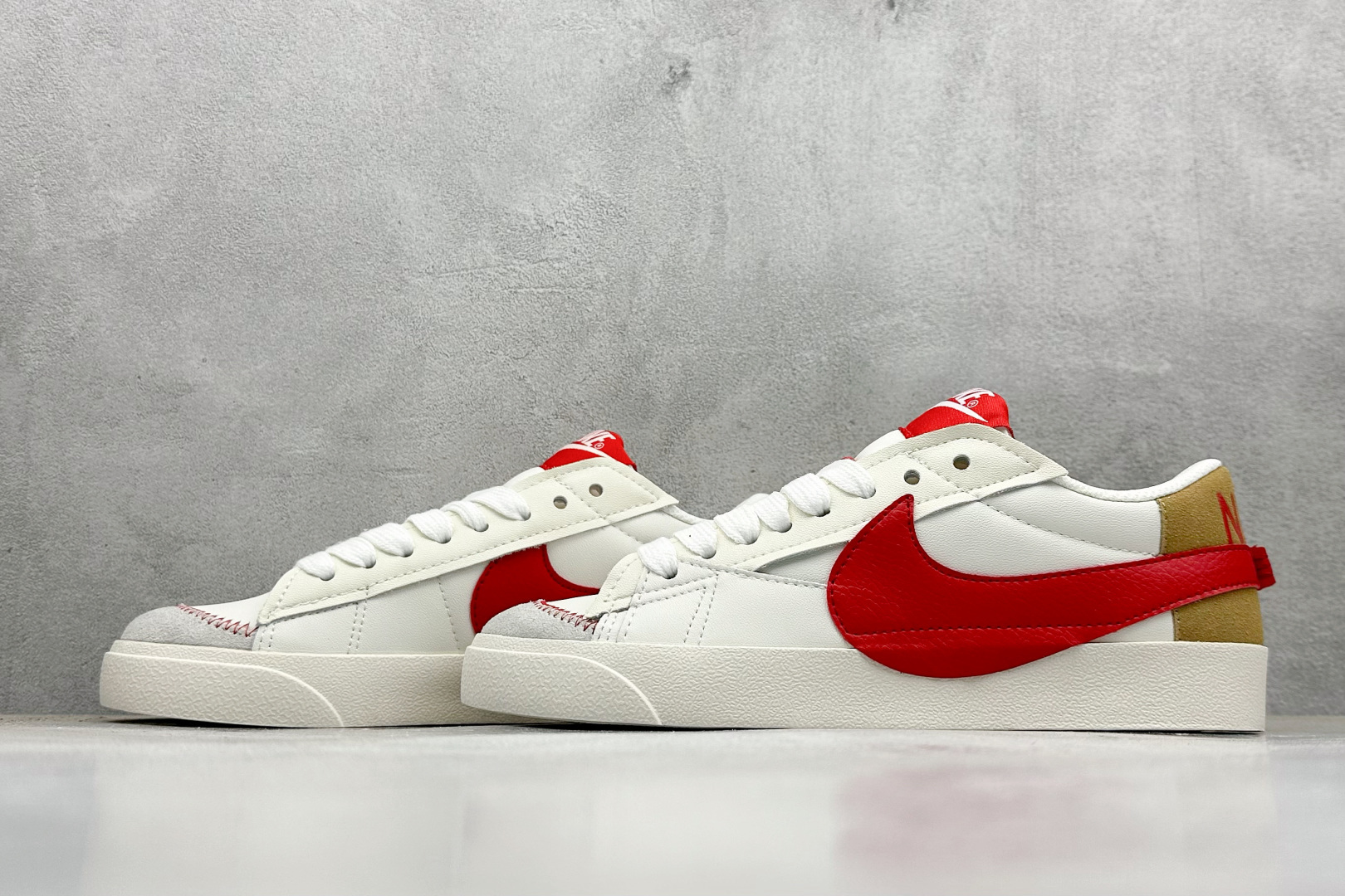 PG版Nike Blazer low 77 JUMBO 开括者大勾低帮休闲板鞋 DQ1470-005