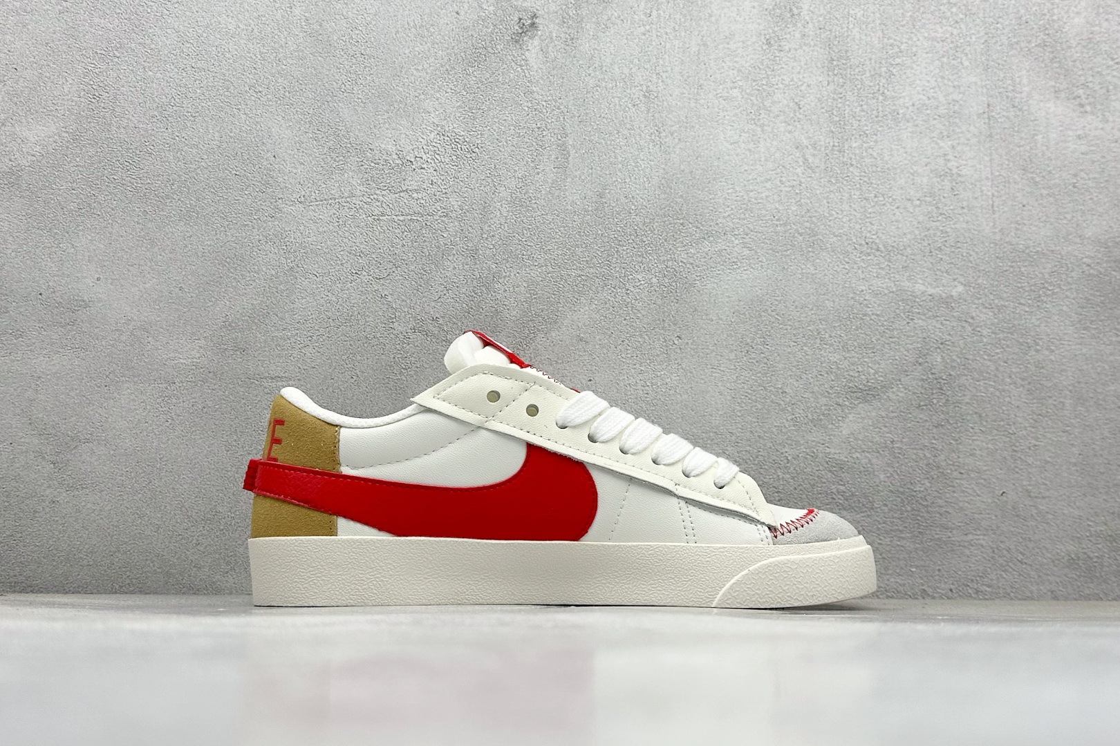 PG版Nike Blazer low 77 JUMBO 开括者大勾低帮休闲板鞋 DQ1470-005