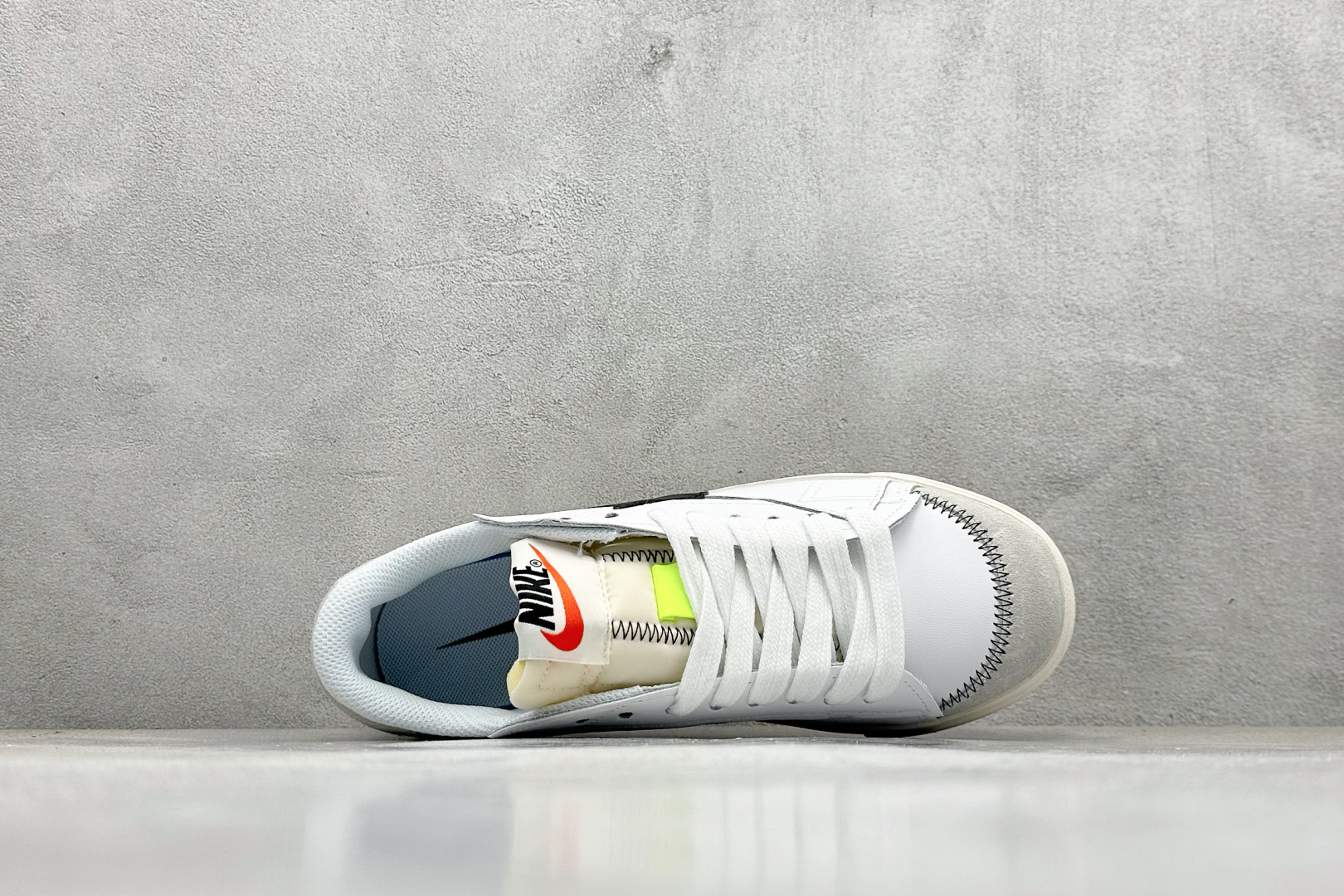 PG版Nike Blazer low 77 JUMBO 开括者大勾低帮休闲板鞋 DQ1470-101