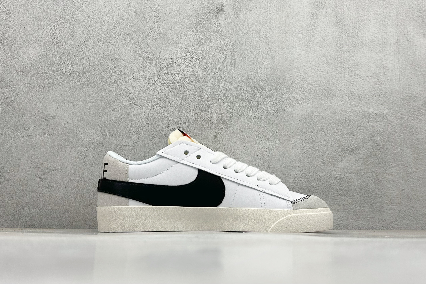 PG版Nike Blazer low 77 JUMBO 开括者大勾低帮休闲板鞋 DQ1470-101