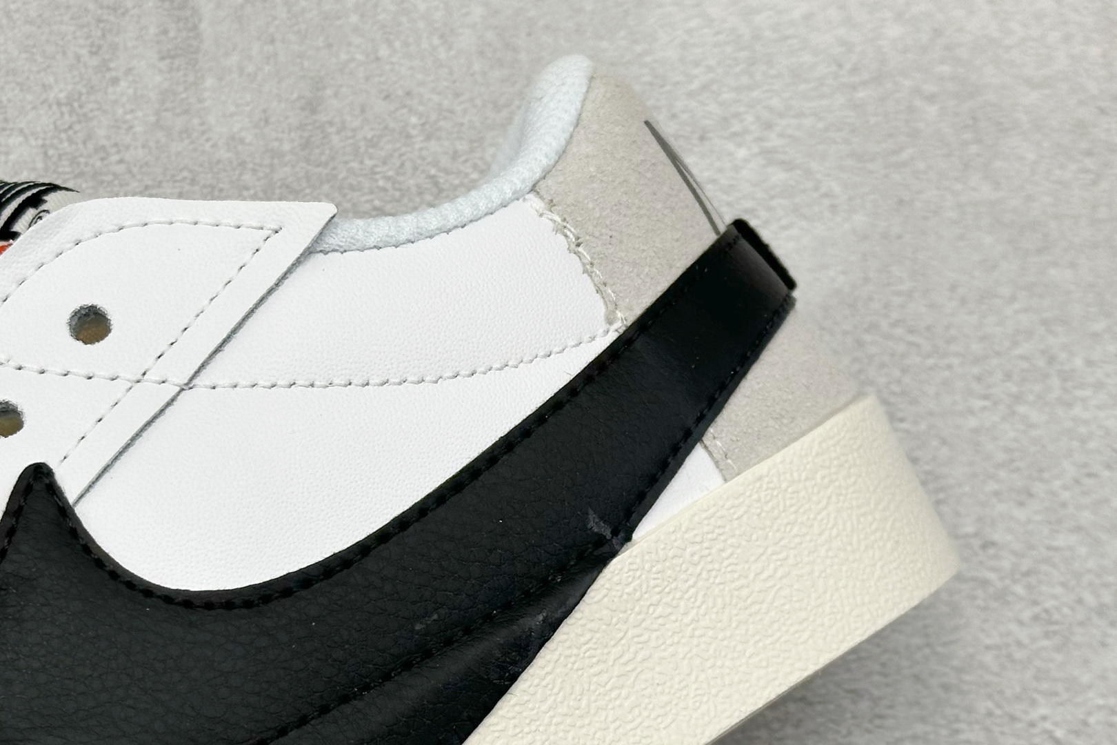 PG版Nike Blazer low 77 JUMBO 开括者大勾低帮休闲板鞋 DQ1470-101