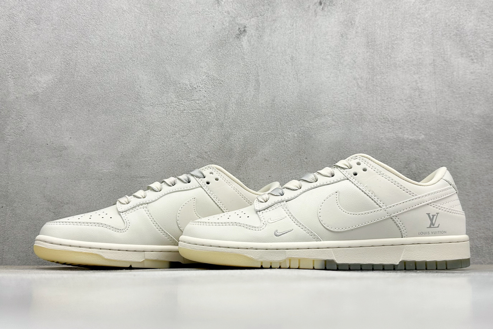280 Nike SB Dunk Low LV联名 米灰双勾水晶底 周年高端定制 低帮休闲板鞋 XX3168-190