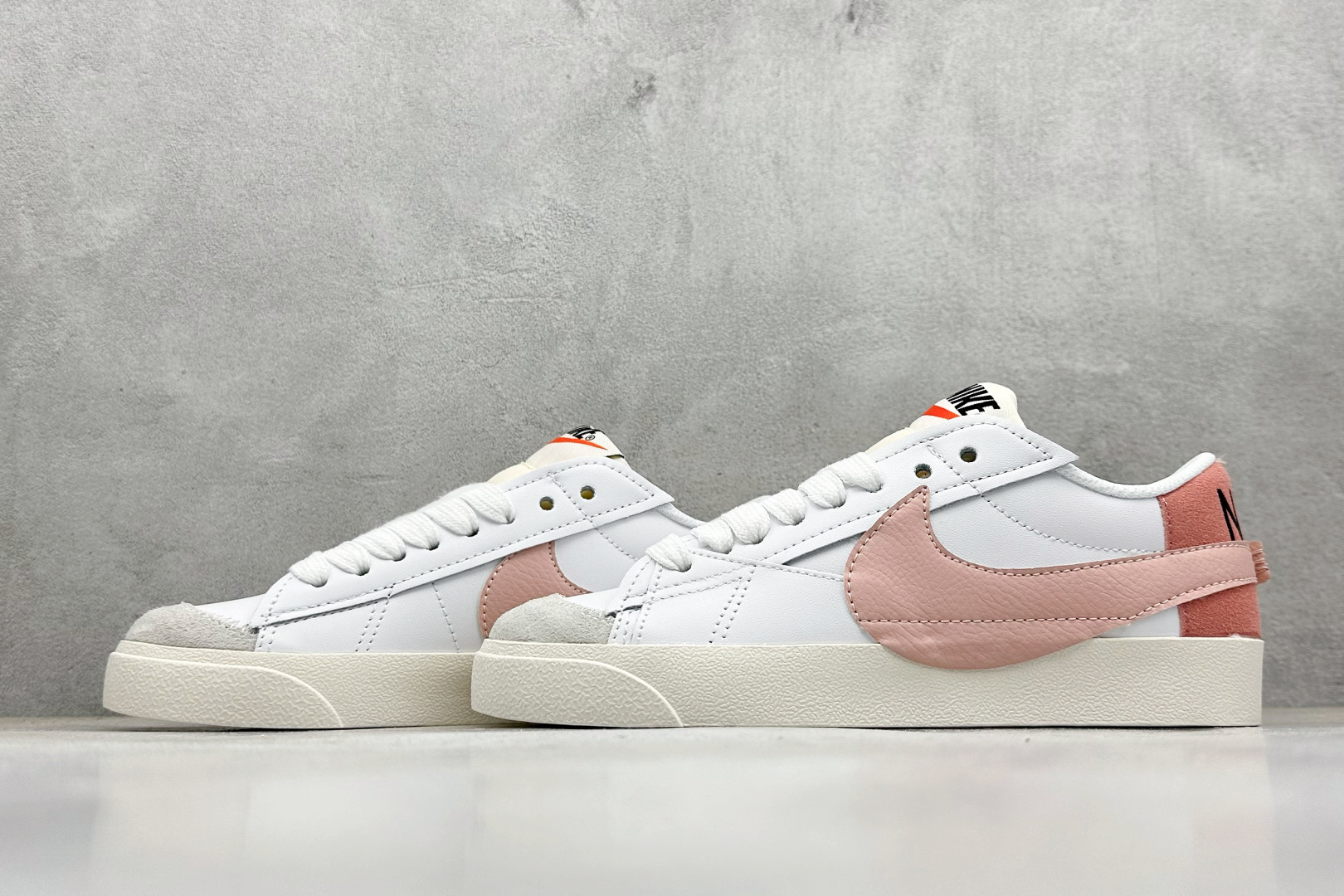 PG版Nike Blazer low 77 JUMBO 开括者大勾低帮休闲板鞋 DQ1470-102