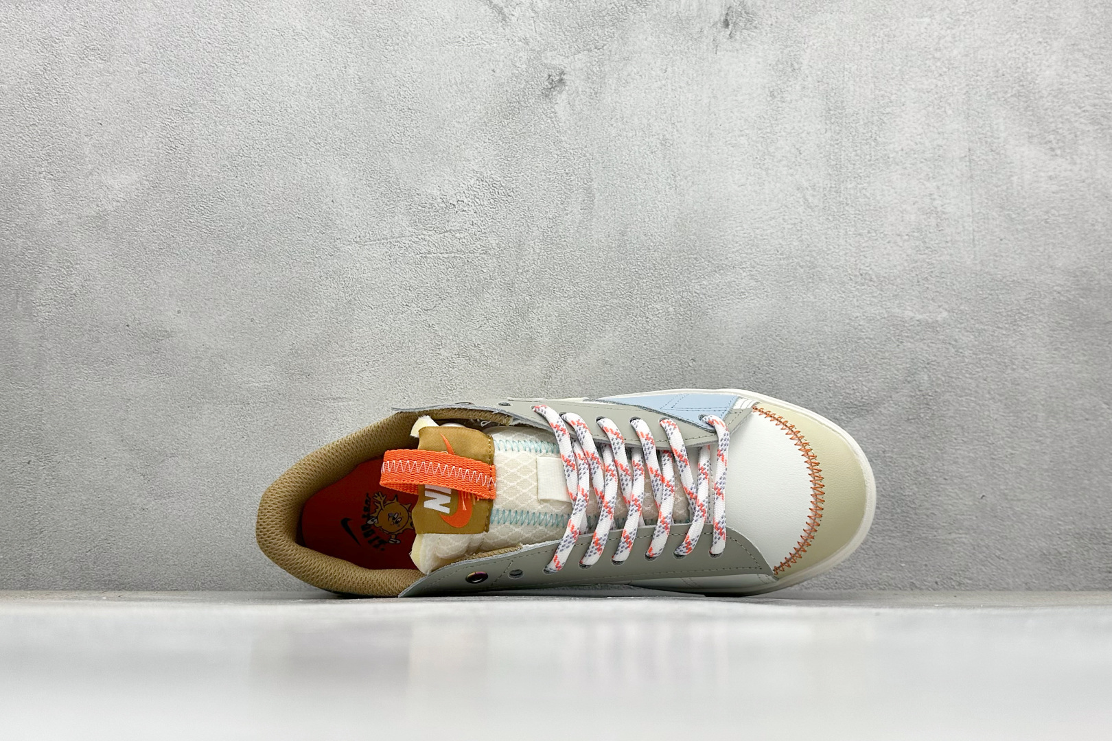 PG版Nike Blazer low 77 JUMBO 开括者大勾低帮休闲板鞋 DX6043-171