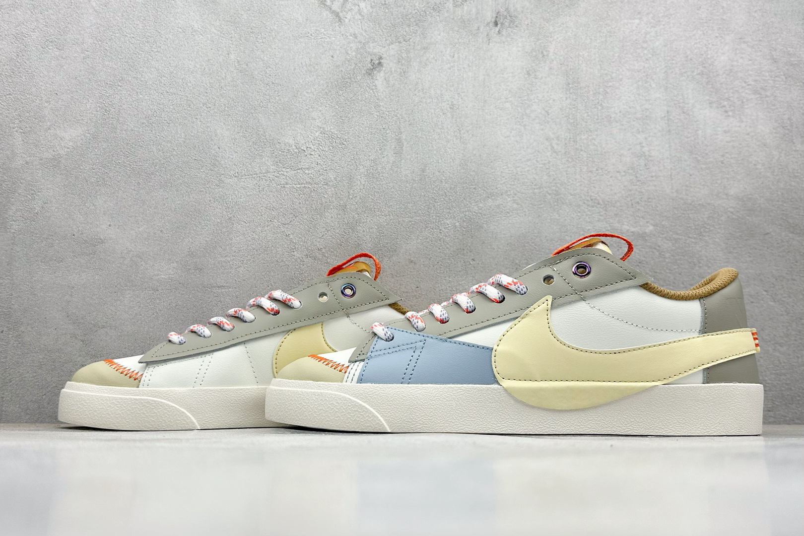 PG版Nike Blazer low 77 JUMBO 开括者大勾低帮休闲板鞋 DX6043-171