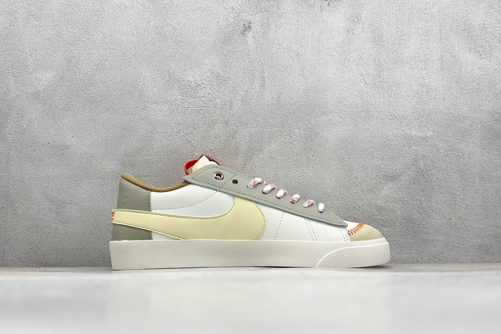 PG版Nike Blazer low 77 JUMBO 开括者大勾低帮休闲板鞋 DX6043-171