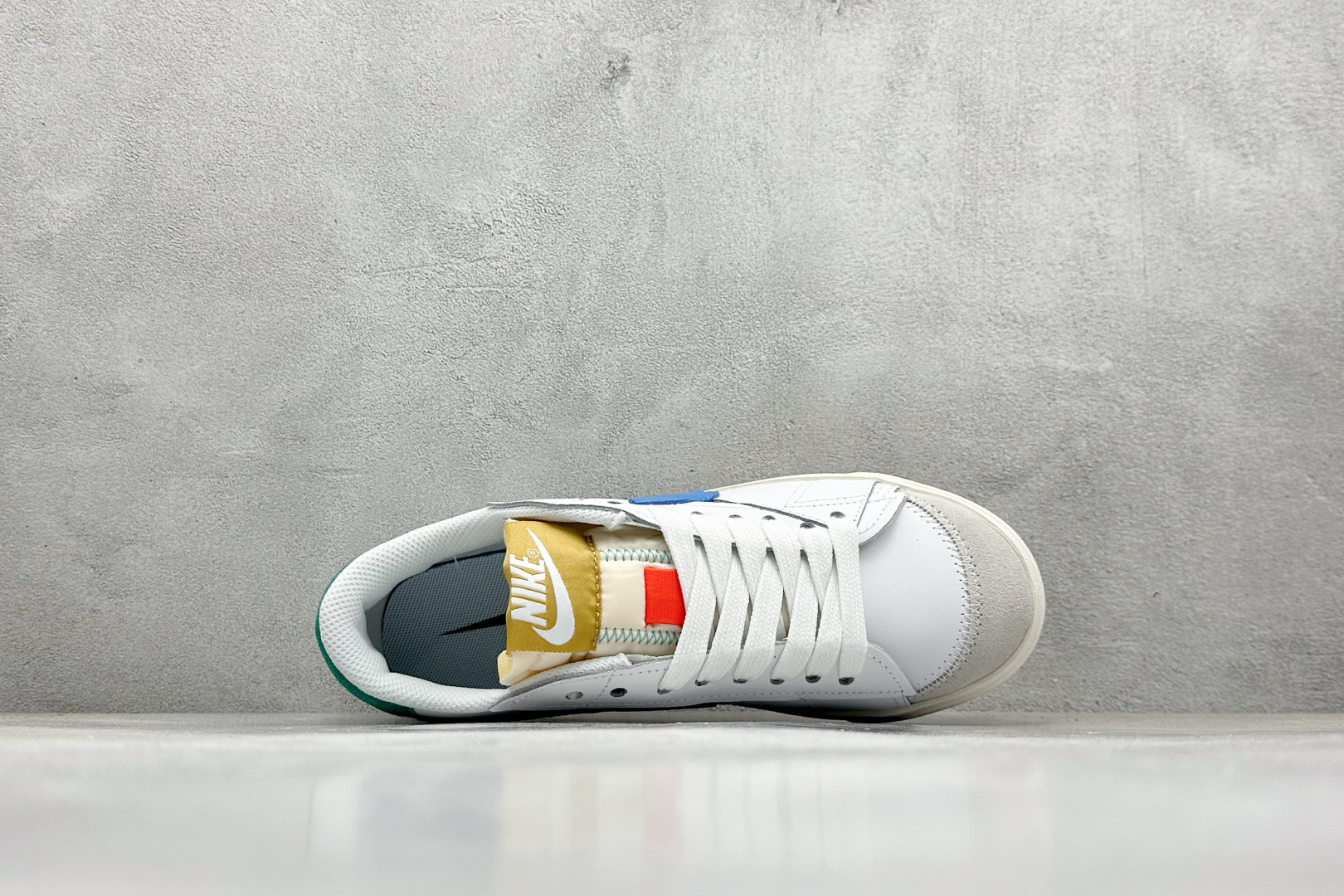 PG版Nike Blazer low 77 JUMBO 开括者大勾低帮休闲板鞋 DQ1470-100