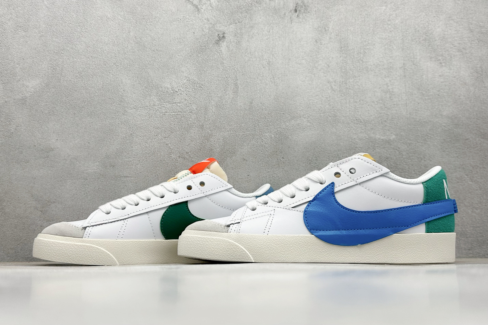PG版Nike Blazer low 77 JUMBO 开括者大勾低帮休闲板鞋 DQ1470-100
