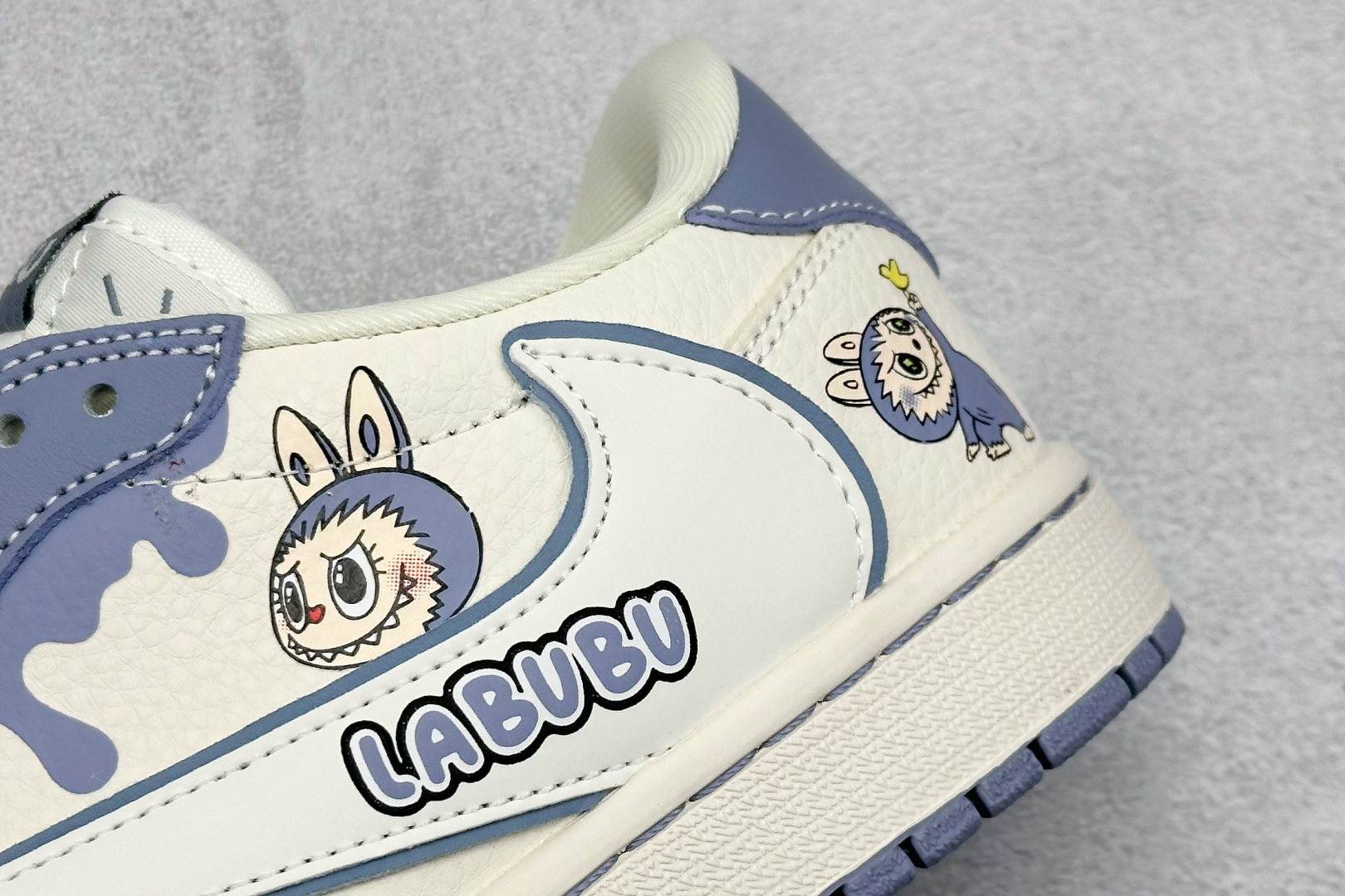 280 XC版Travis Scott x Fragment Design x Jordan Air Jordan 1 Low SP “灰蓝泼墨拉布布” DZ5899-018