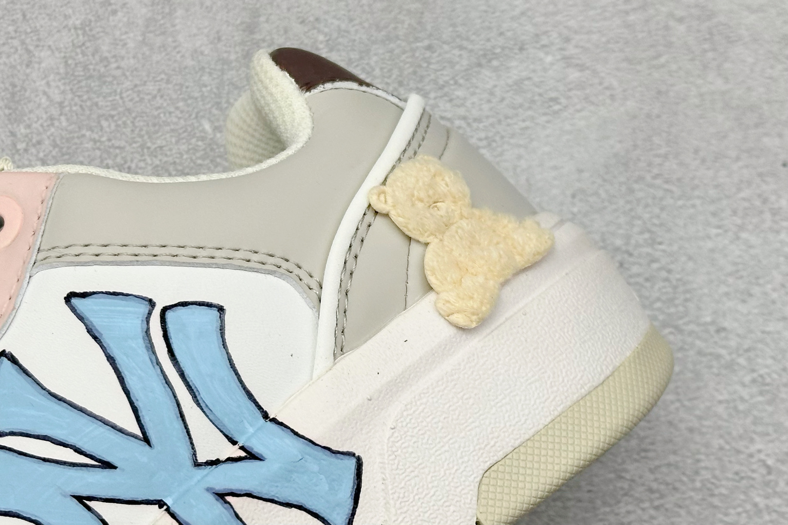 260 MLB NY 印花网红学长鞋 定制涂鸦恶作剧 内增高6cm 3ASXCLB3N