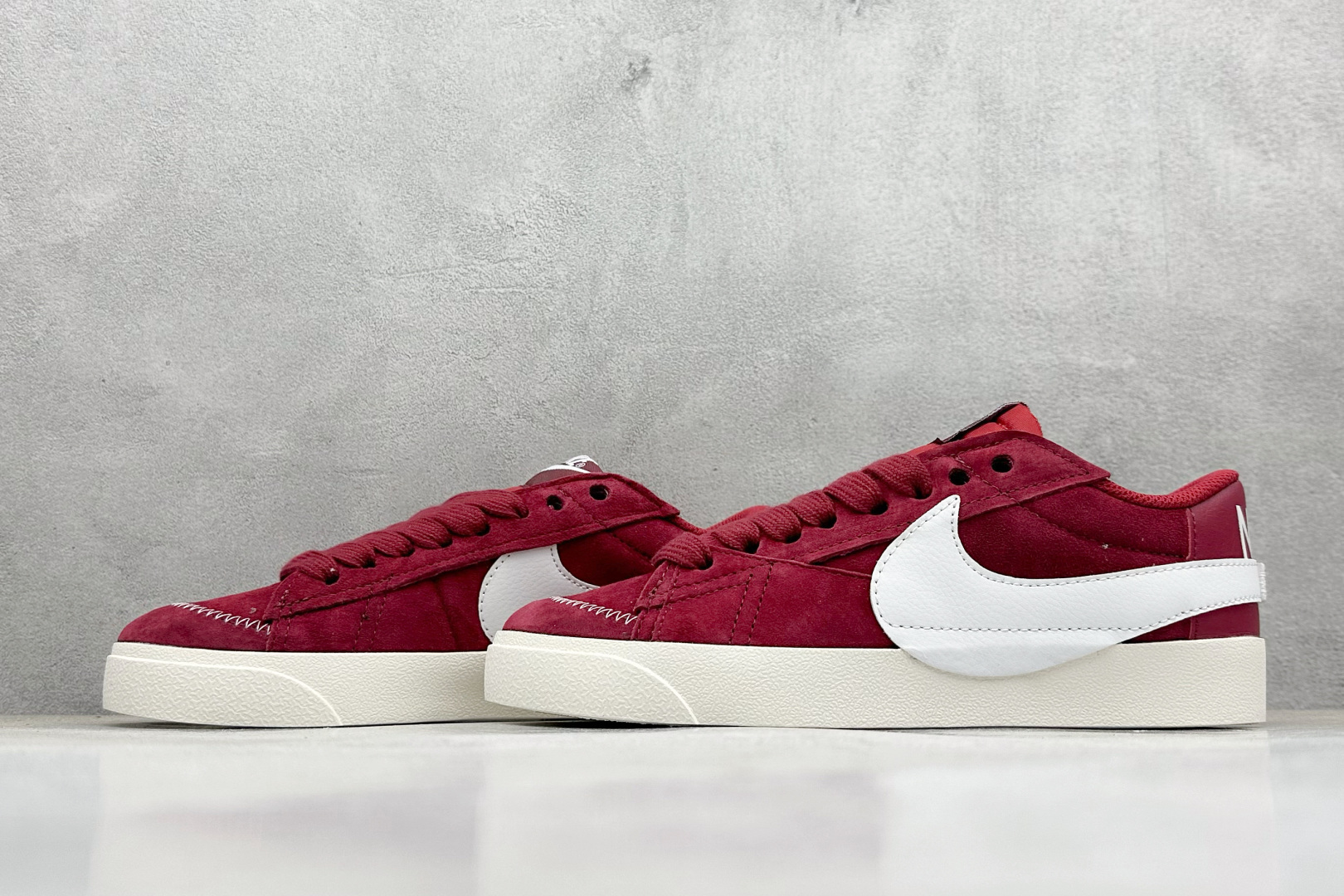 PG版Nike Blazer low 77 JUMBO 开括者大低帮休闲板鞋 FD9858-600