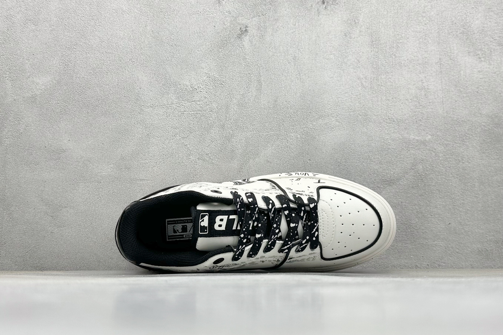 260 MLB NY 印花网红学长鞋 定制涂鸦恶作剧 内增高6cm 3ASXCA12N