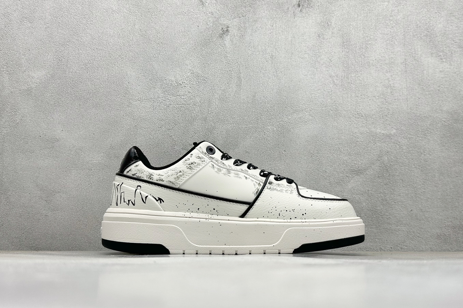 260 MLB NY 印花网红学长鞋 定制涂鸦恶作剧 内增高6cm 3ASXCA12N